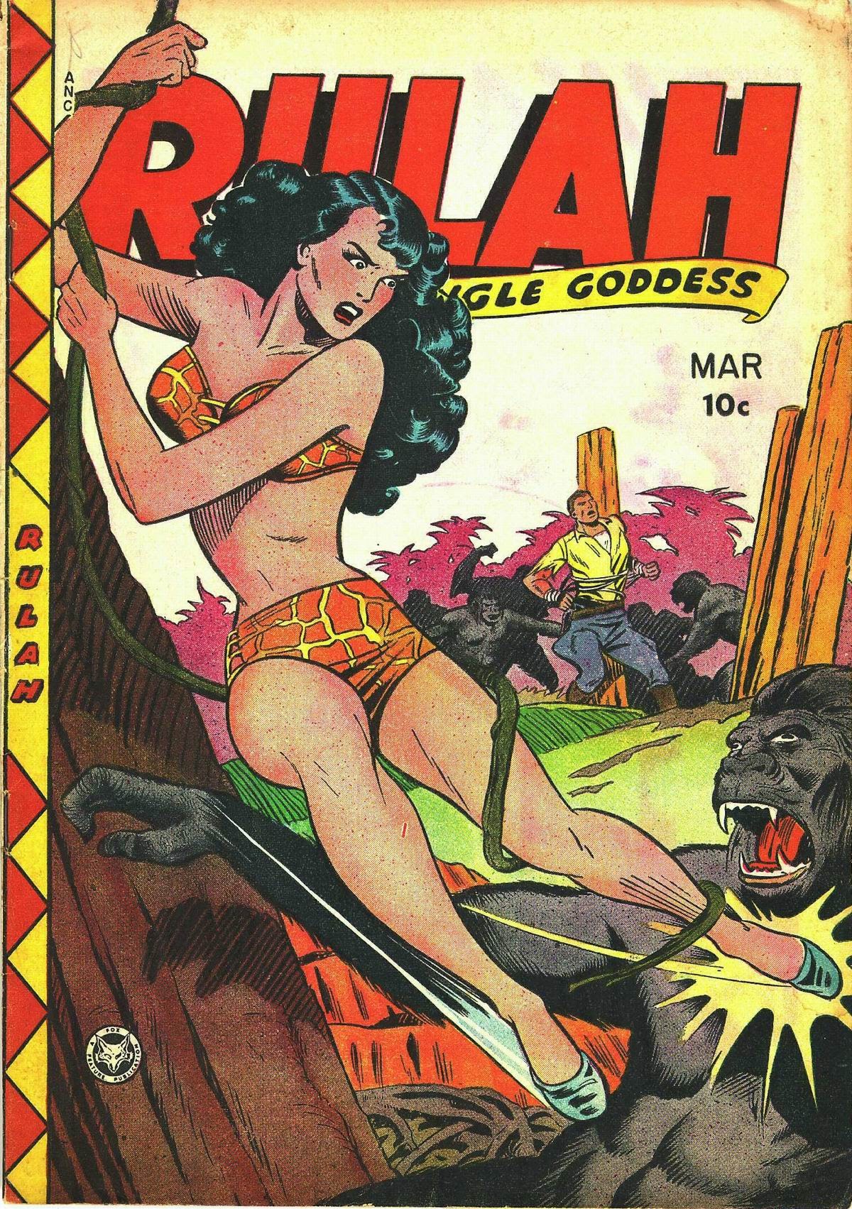 Read online Rulah - Jungle Goddess comic -  Issue #24 - 1