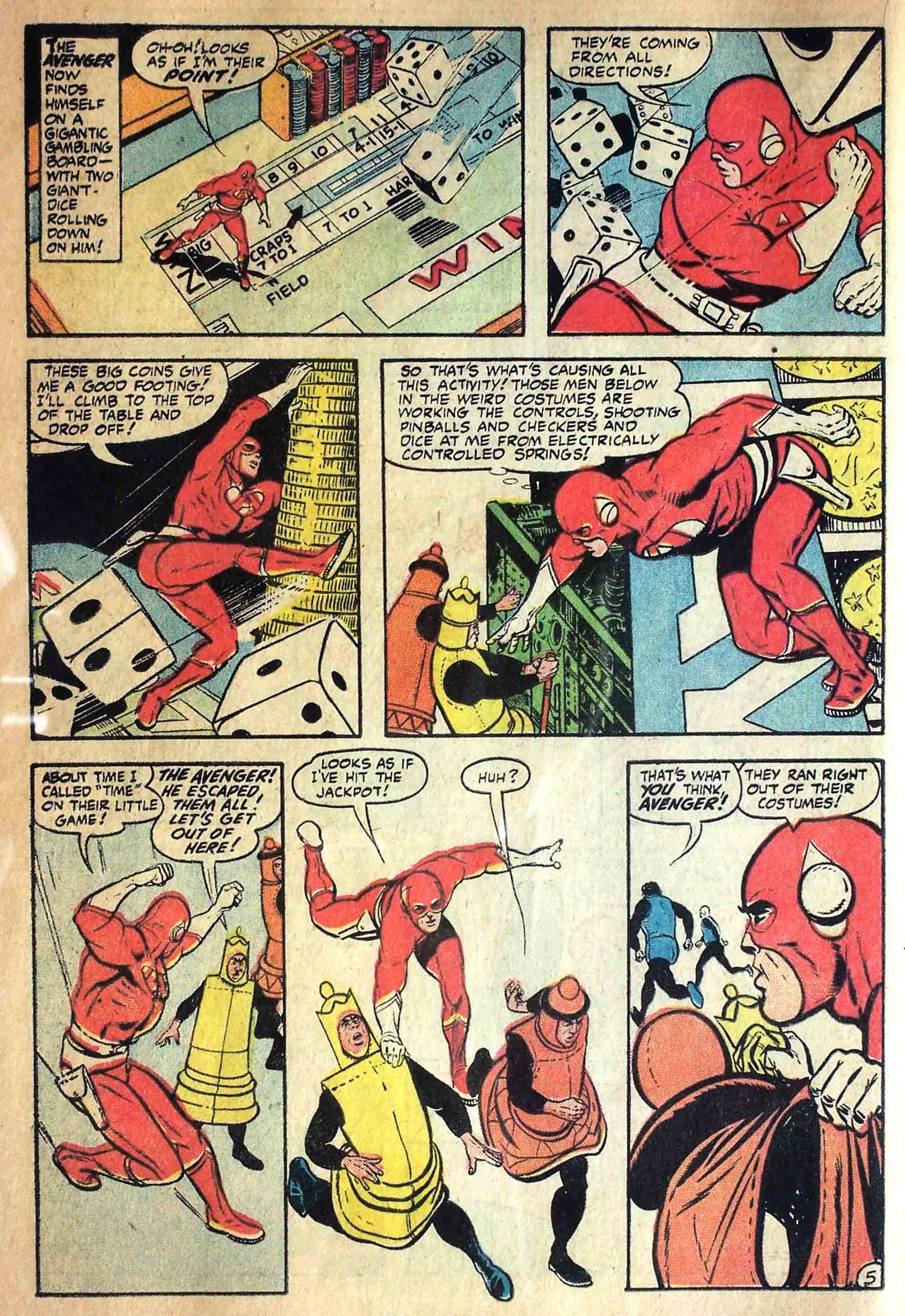 Read online The Avenger comic -  Issue #4 - 13