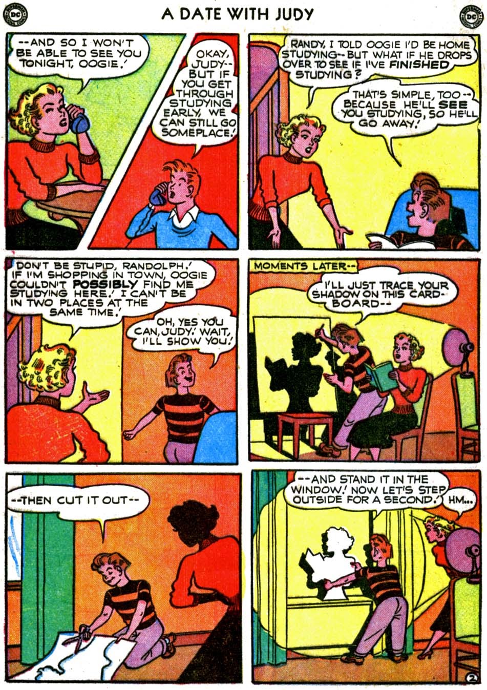 Read online A Date with Judy comic -  Issue #21 - 4