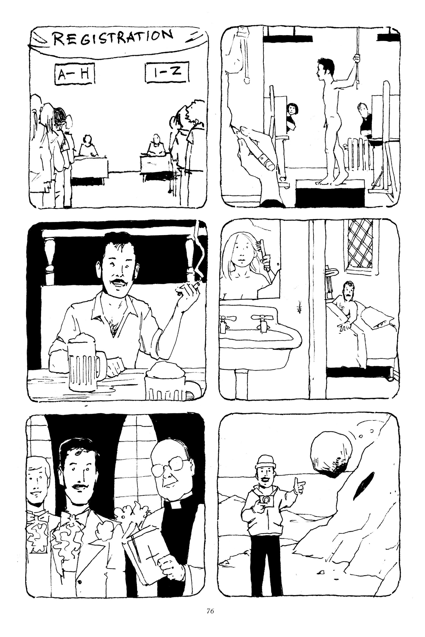 Read online Sleepless and Other Stories: David Chelsea’s 24-Hour Comics comic -  Issue # TPB (Part 1) - 78