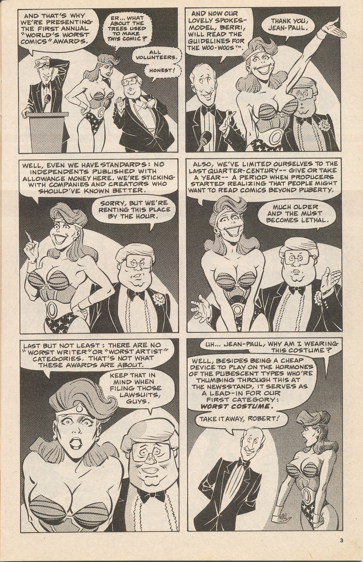 Read online World's Worst Comics Awards comic -  Issue #1 - 5