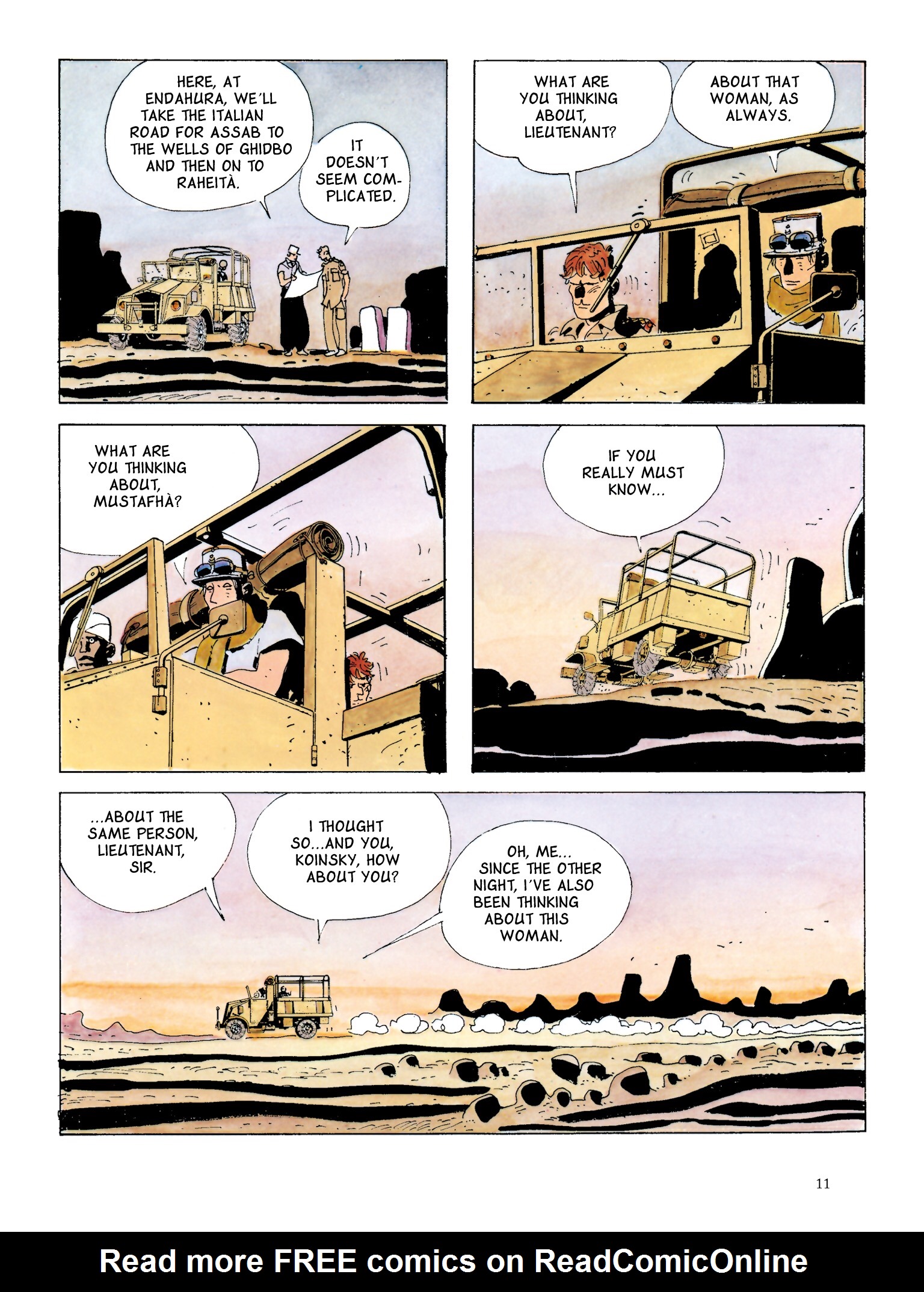 Read online The Scorpions of the Desert comic -  Issue #4 - 11