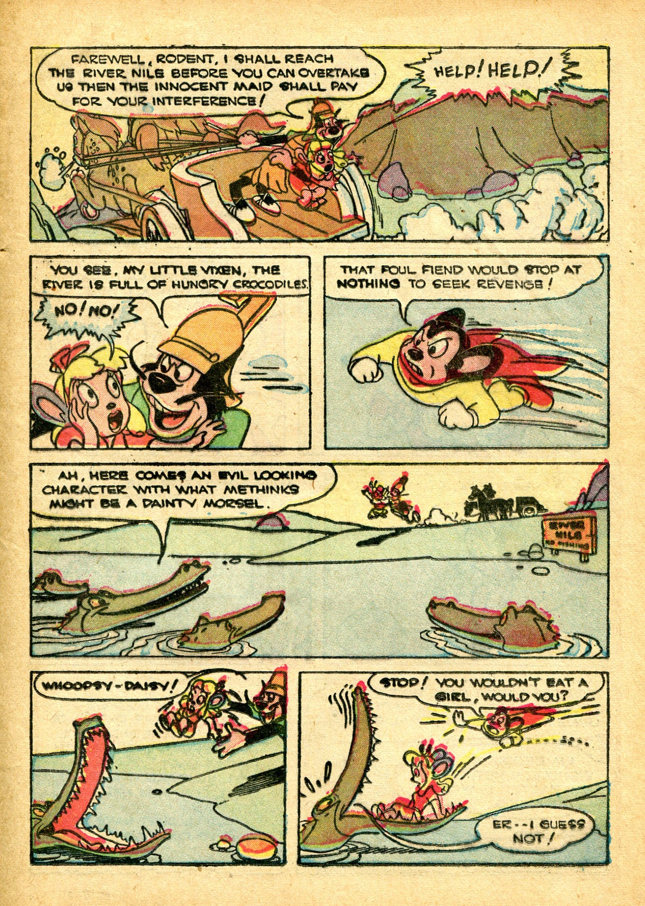 Read online Paul Terry's Mighty Mouse Comics comic -  Issue #27 - 9