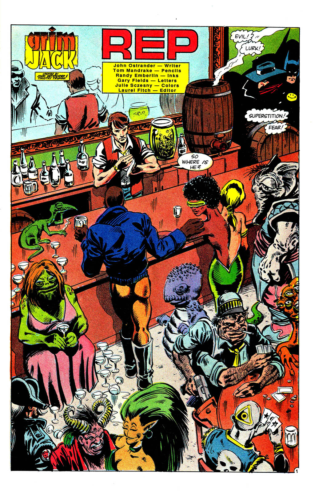 Read online Grimjack comic -  Issue #51 - 3