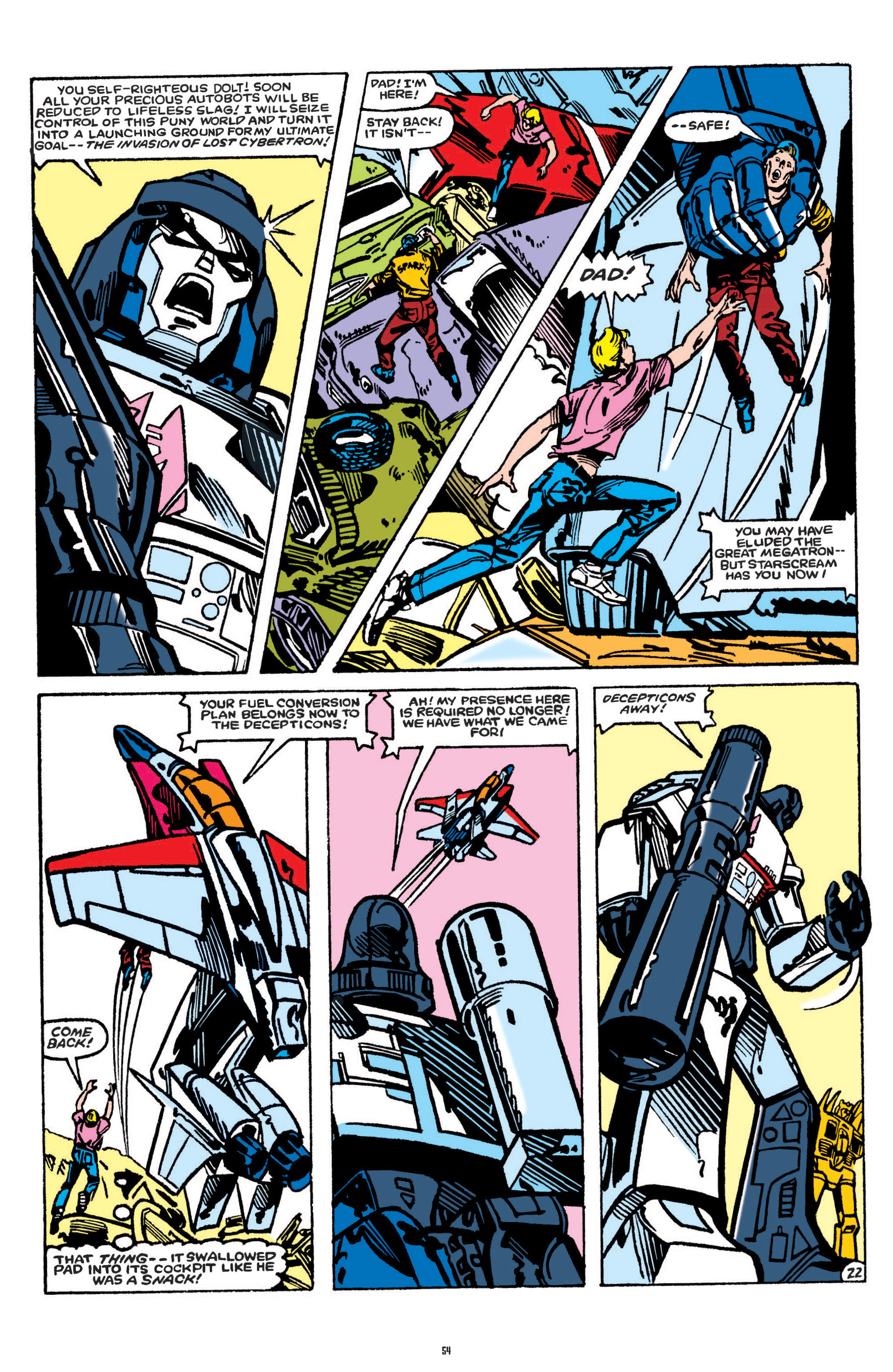 Read online The Transformers Classics comic -  Issue # TPB 1 - 55