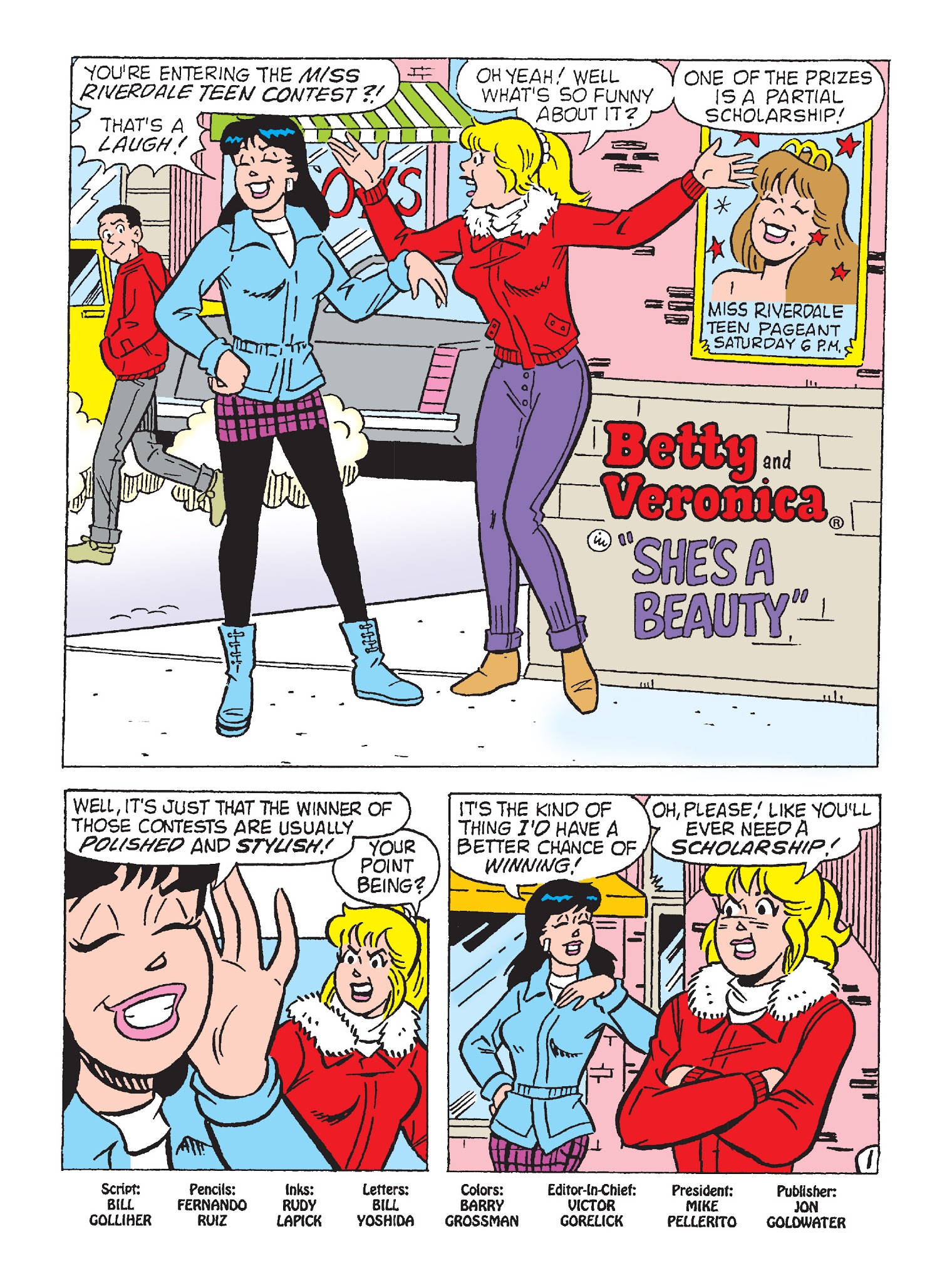 Read online Betty and Veronica Double Digest comic -  Issue #221 - 2
