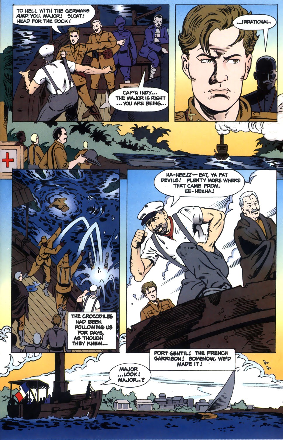 Read online Young Indiana Jones Chronicles comic -  Issue #7 - 23