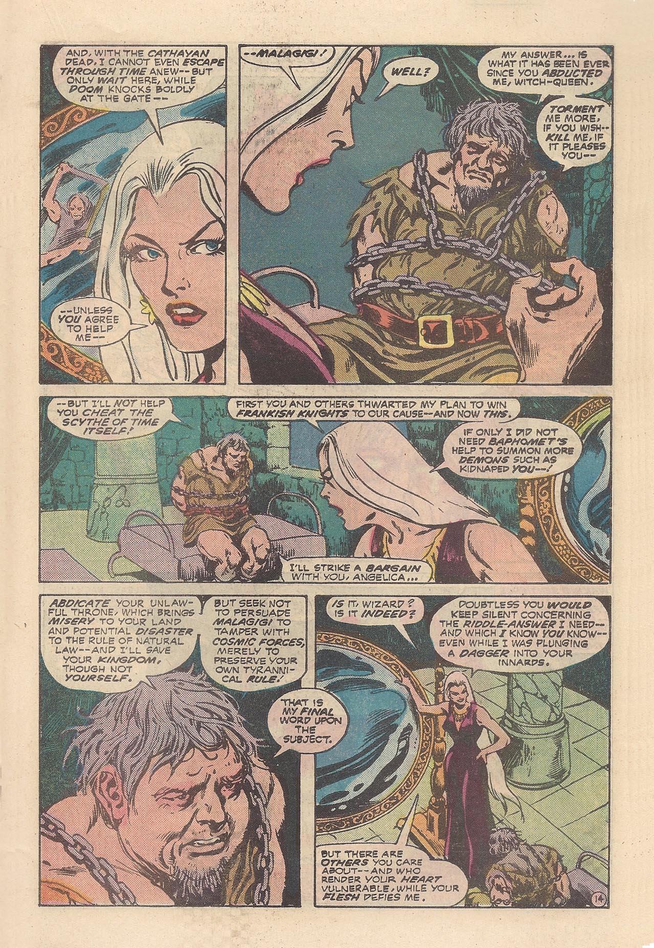 Read online Arak Son of Thunder comic -  Issue #20 - 19