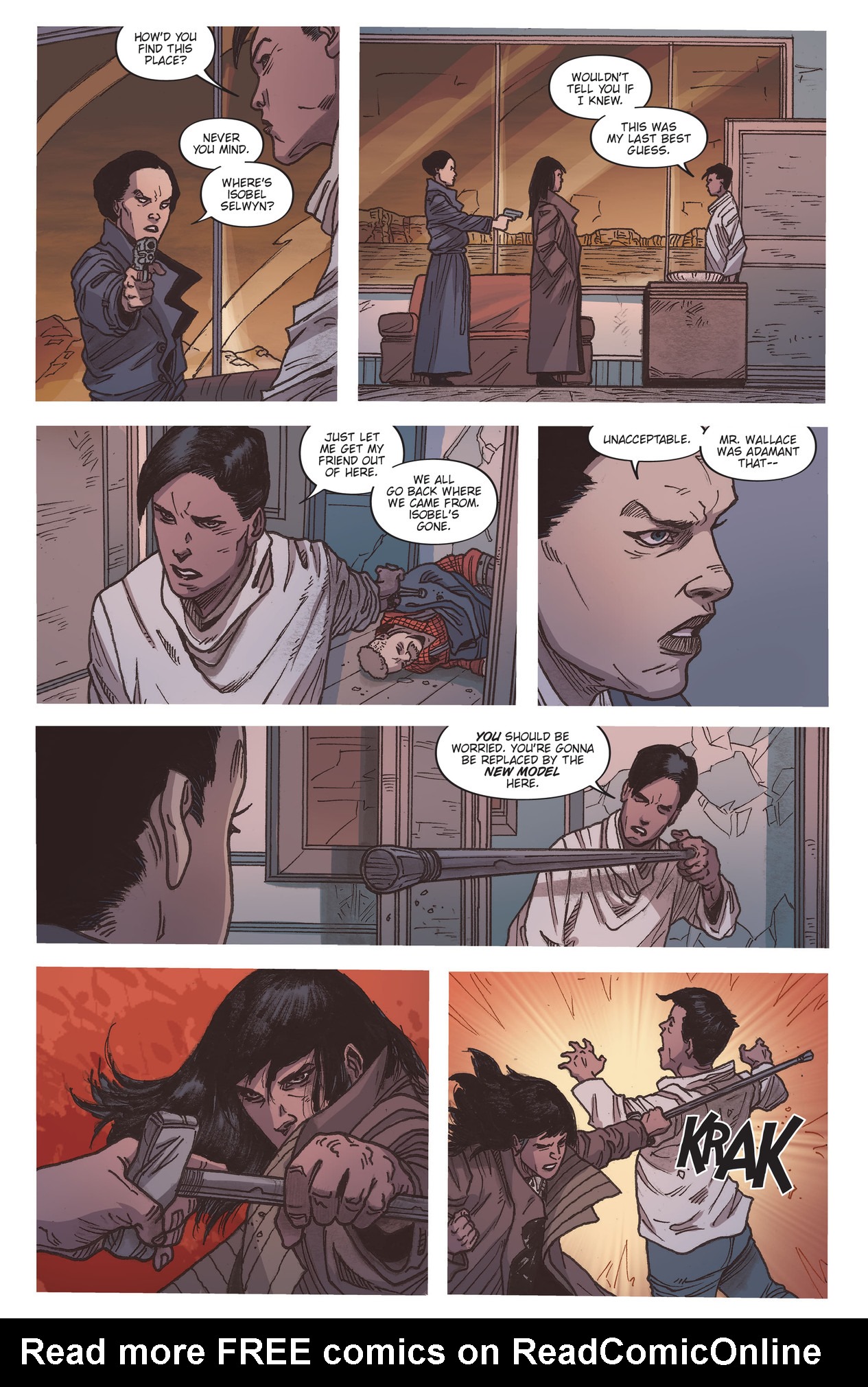 Read online Blade Runner 2039 comic -  Issue #8 - 9