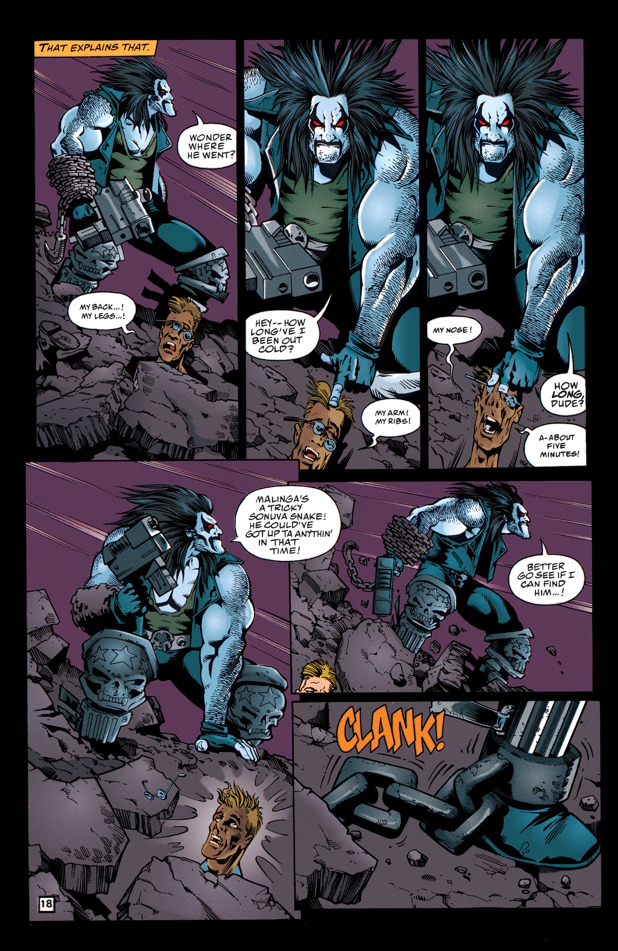 Read online Lobo (1993) comic -  Issue #38 - 19