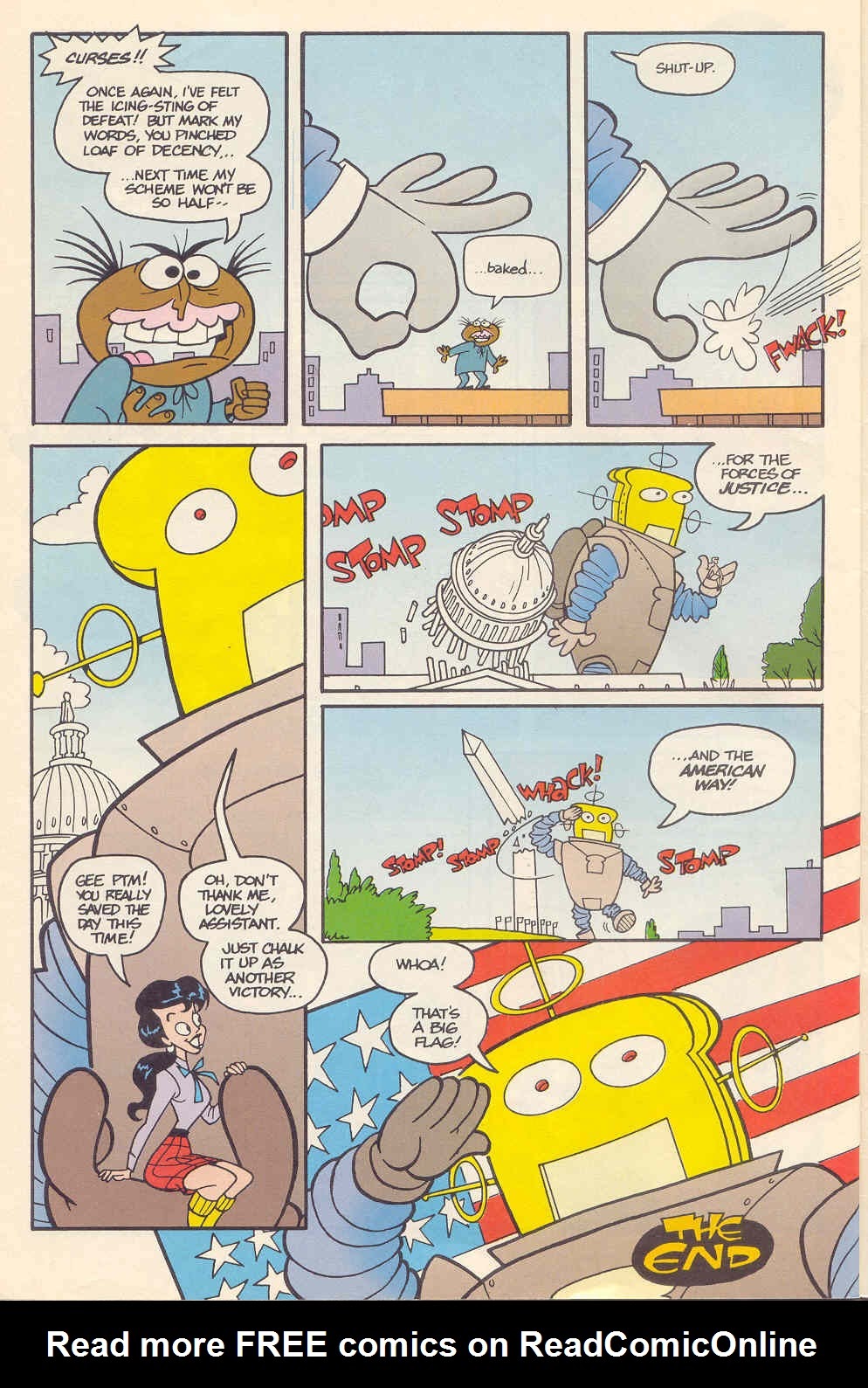Read online Ren & Stimpy Show Special Powdered Toastman comic -  Issue # Full - 47