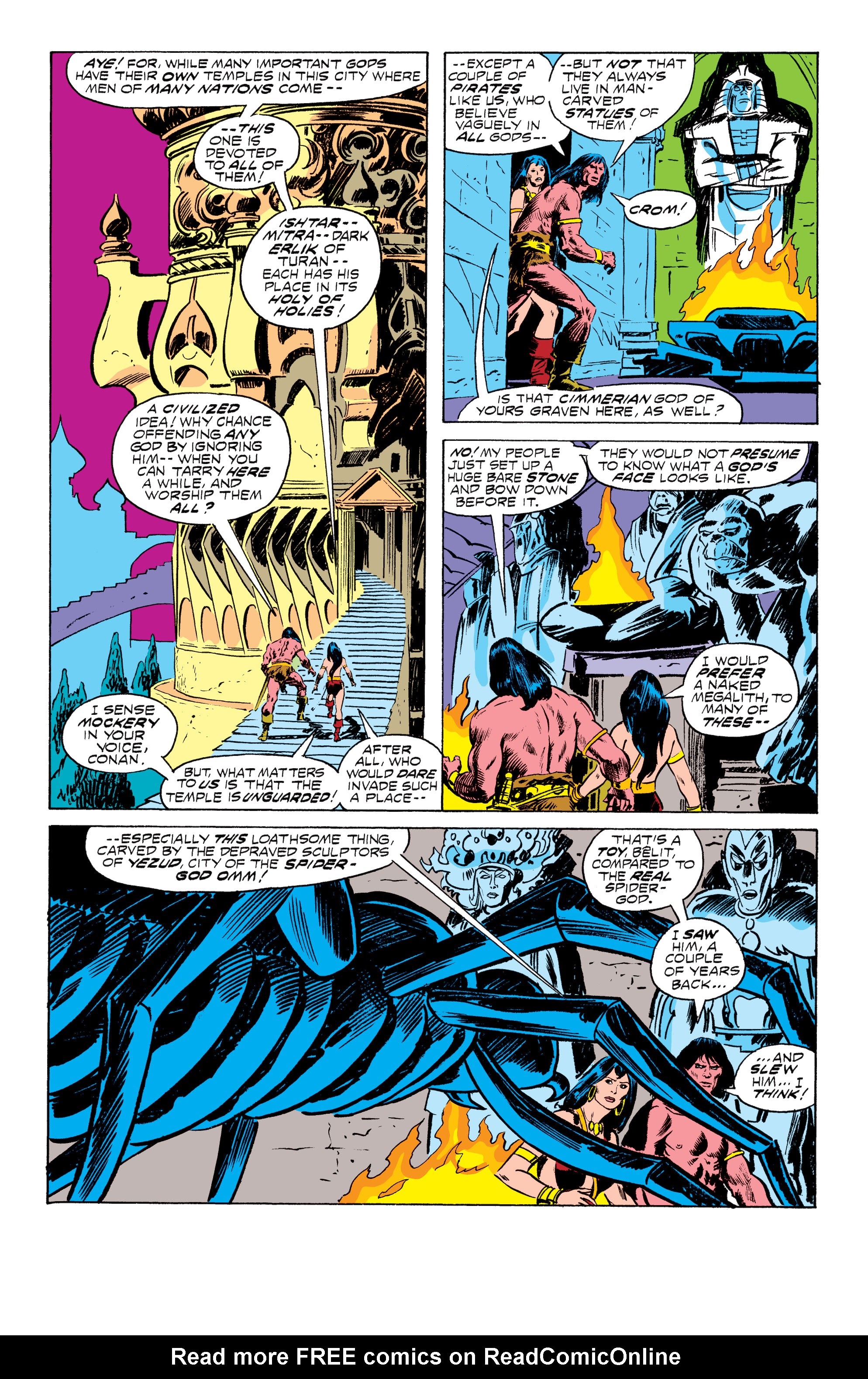 Read online Conan the Barbarian Epic Collection: The Original Marvel Years - Of Once and Future Kings comic -  Issue # TPB (Part 2) - 27