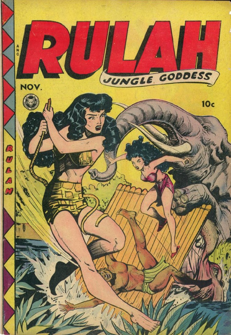 Read online Rulah - Jungle Goddess comic -  Issue #20 - 2
