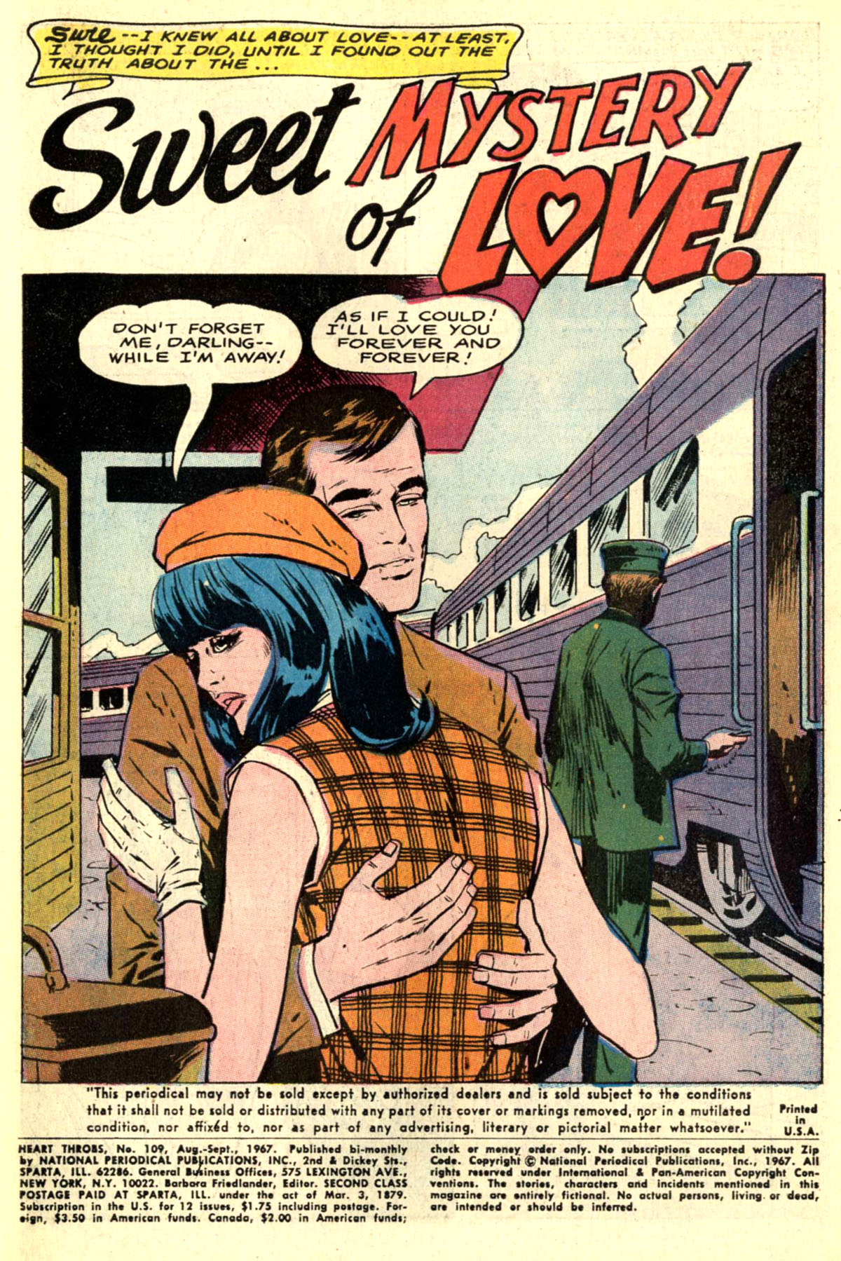 Read online Heart Throbs comic -  Issue #109 - 3