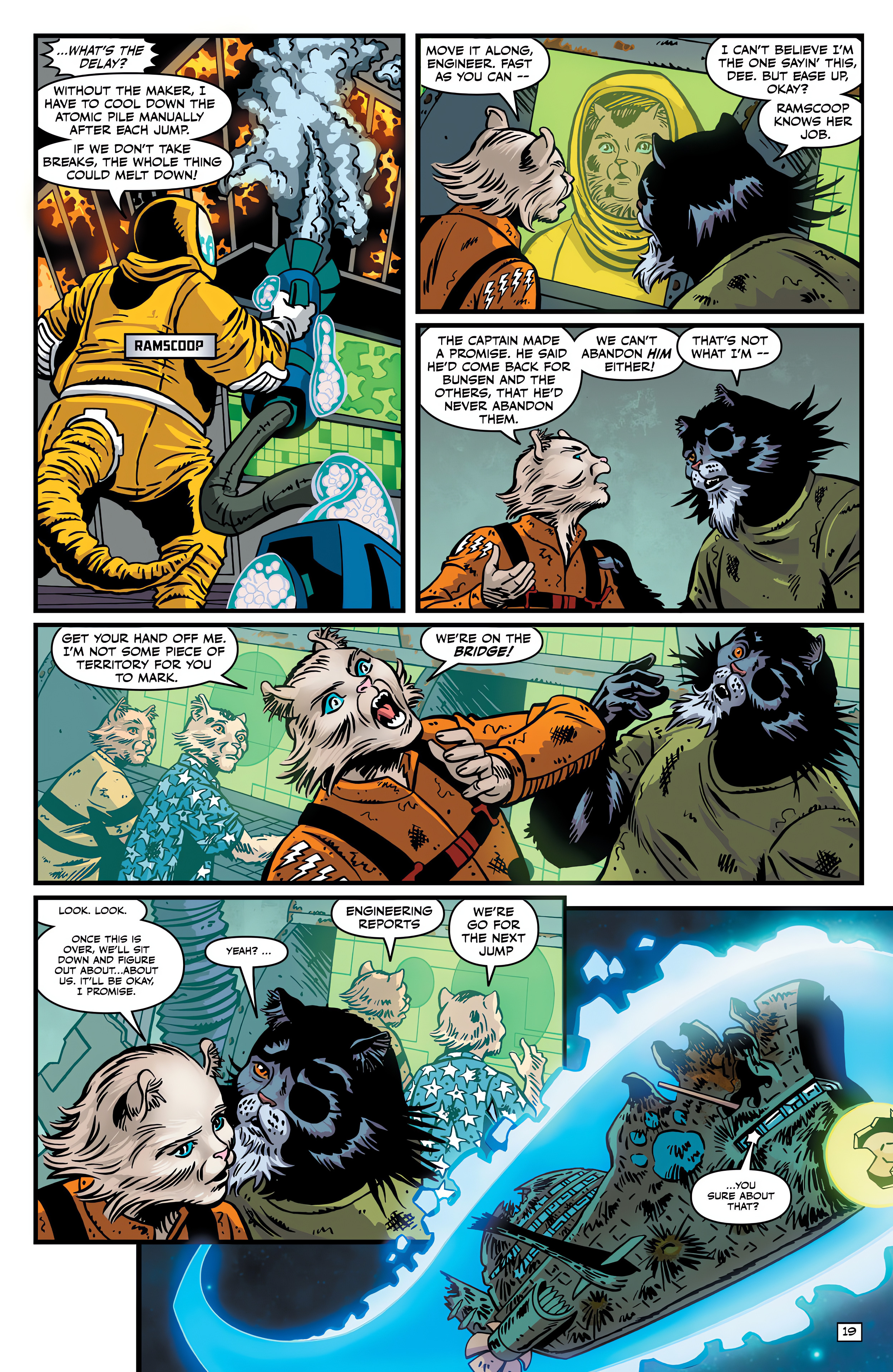 Read online Captain Ginger: The Last Feeder comic -  Issue #1 - 20