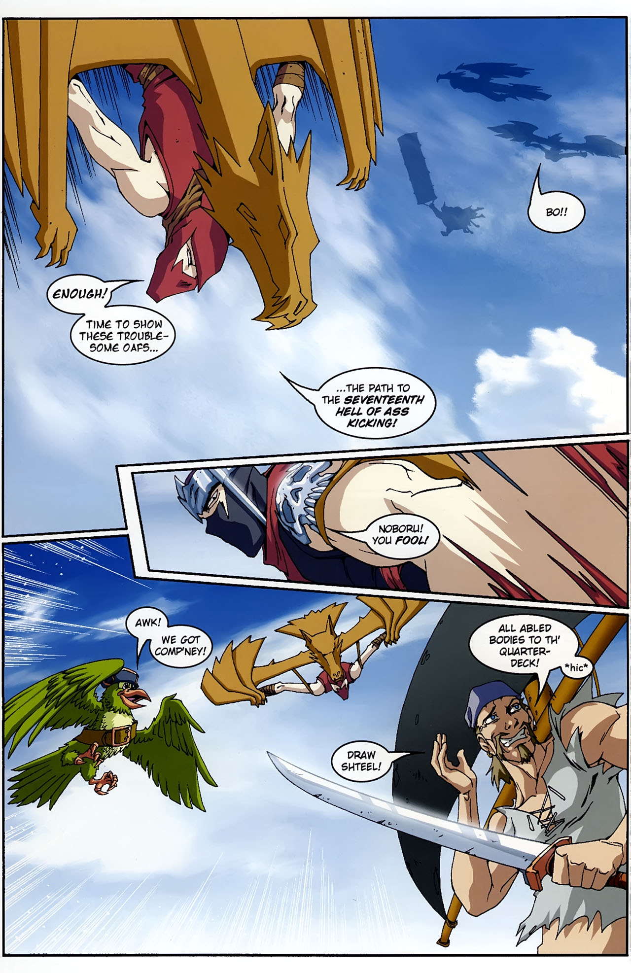 Read online Pirates vs. Ninjas II comic -  Issue #3 - 21