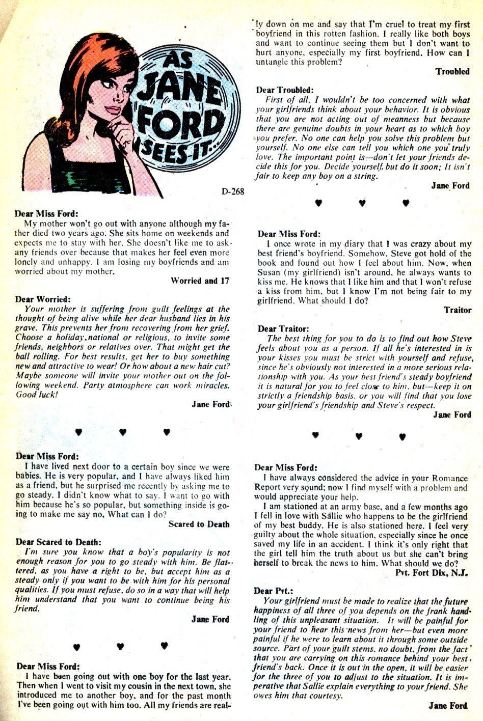 Read online Young Love (1963) comic -  Issue #87 - 12