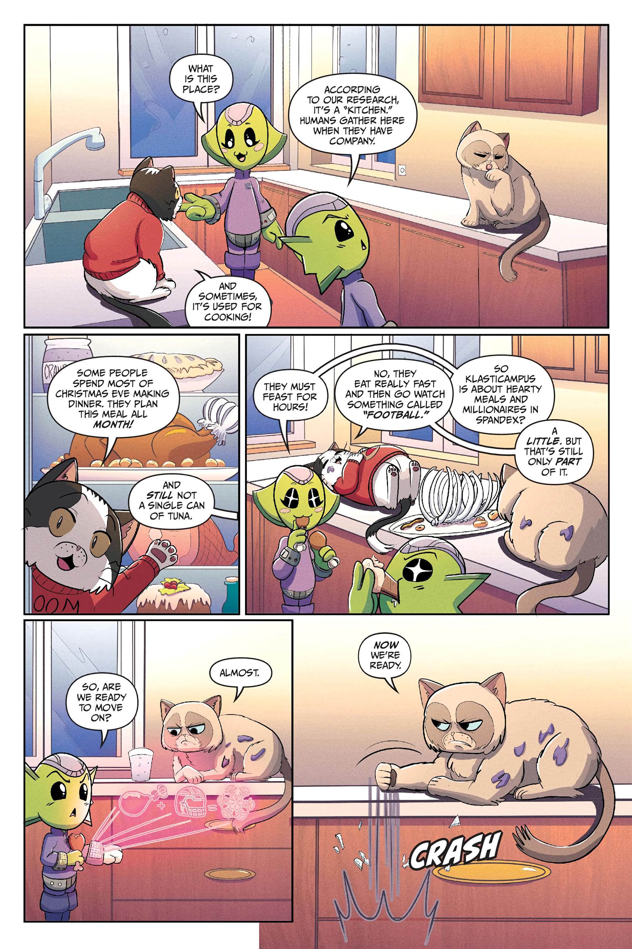 Read online Grumpy Cat: The Grumpus and Other Horrible Holiday Tales comic -  Issue # TPB - 78