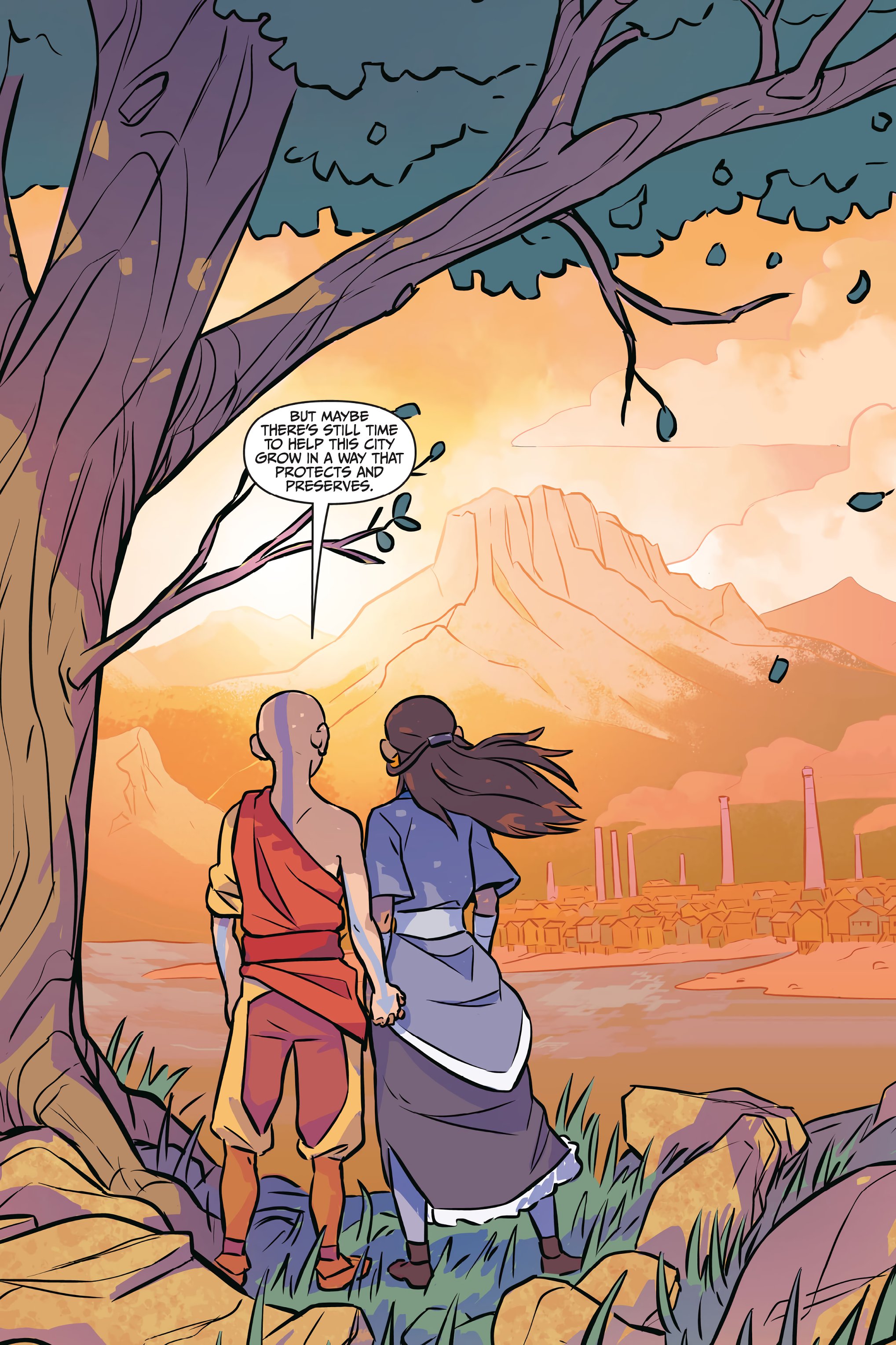 Read online Nickelodeon Avatar: The Last Airbender - Imbalance comic -  Issue # _Omnibus (Part 1) - 48