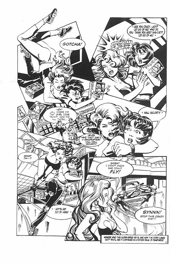 Read online Femforce Uncut comic -  Issue # Full - 42