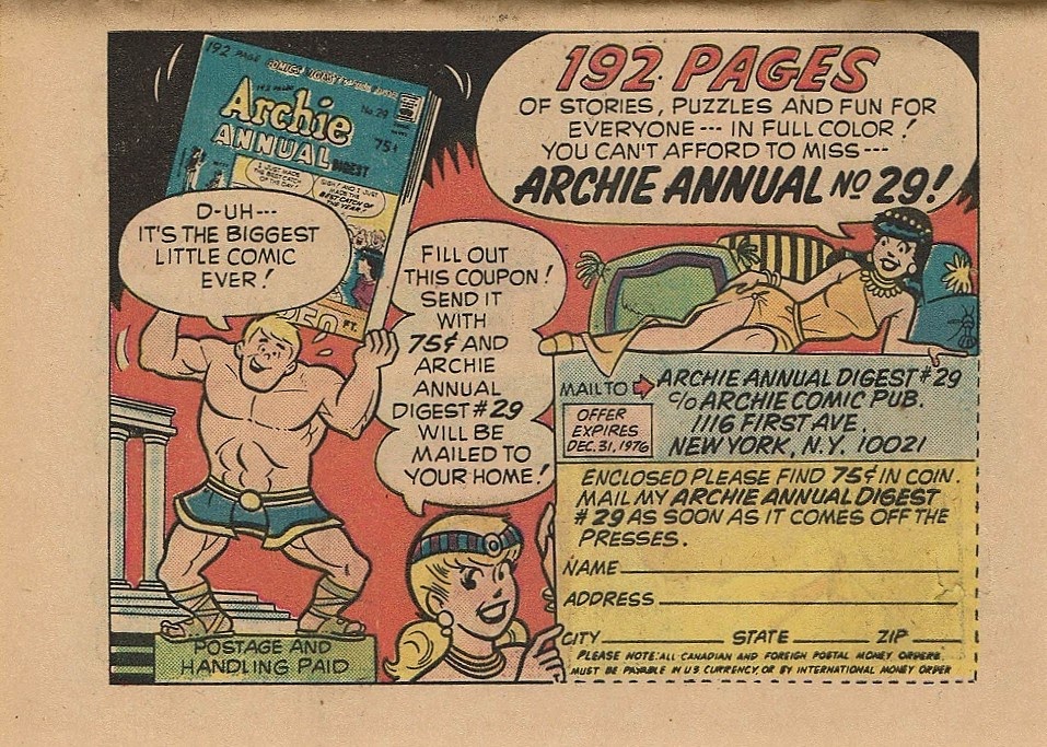 Read online Archie Digest Magazine comic -  Issue #19 - 82