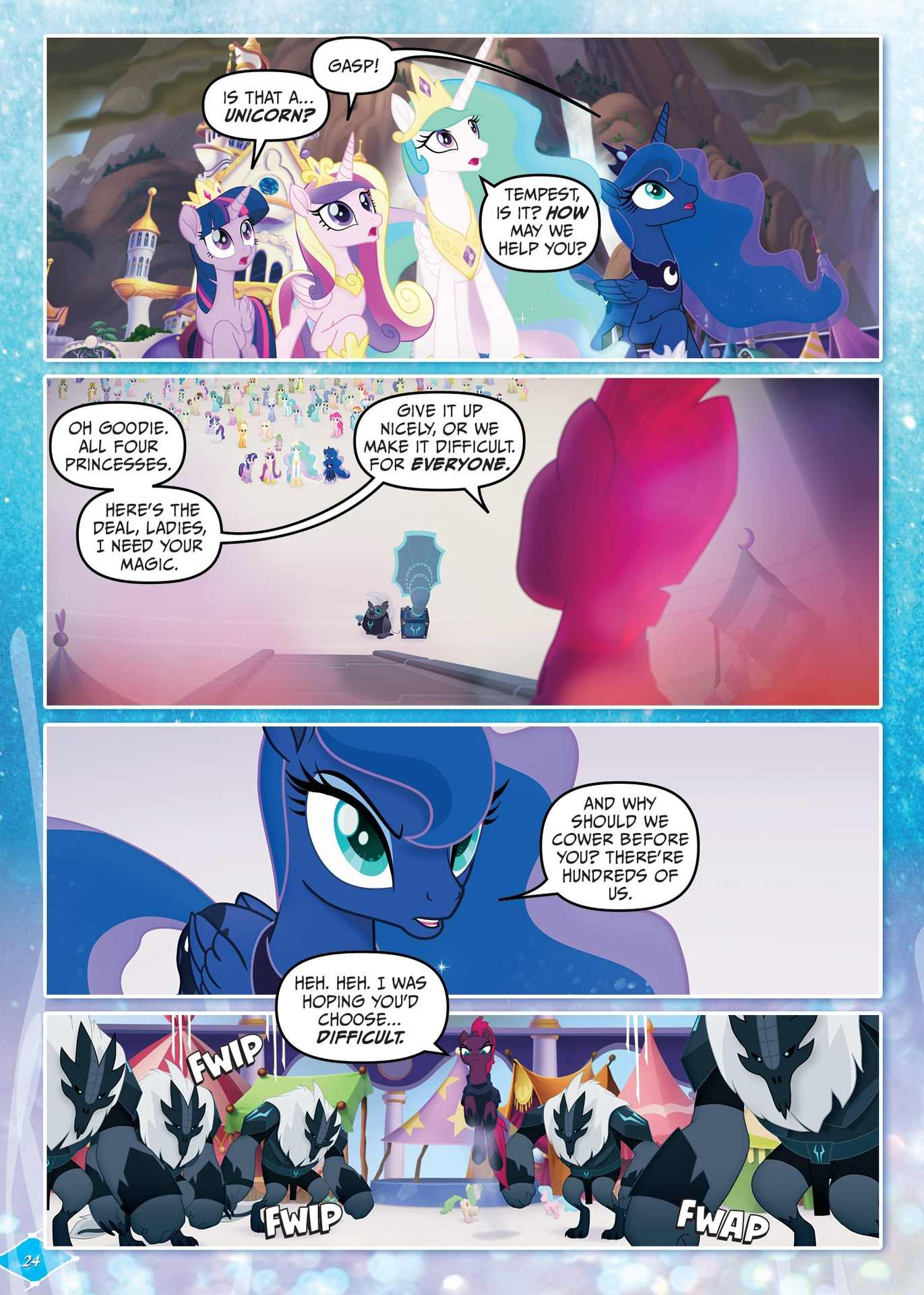 Read online My Little Pony: The Movie Adaptation comic -  Issue # TPB - 25