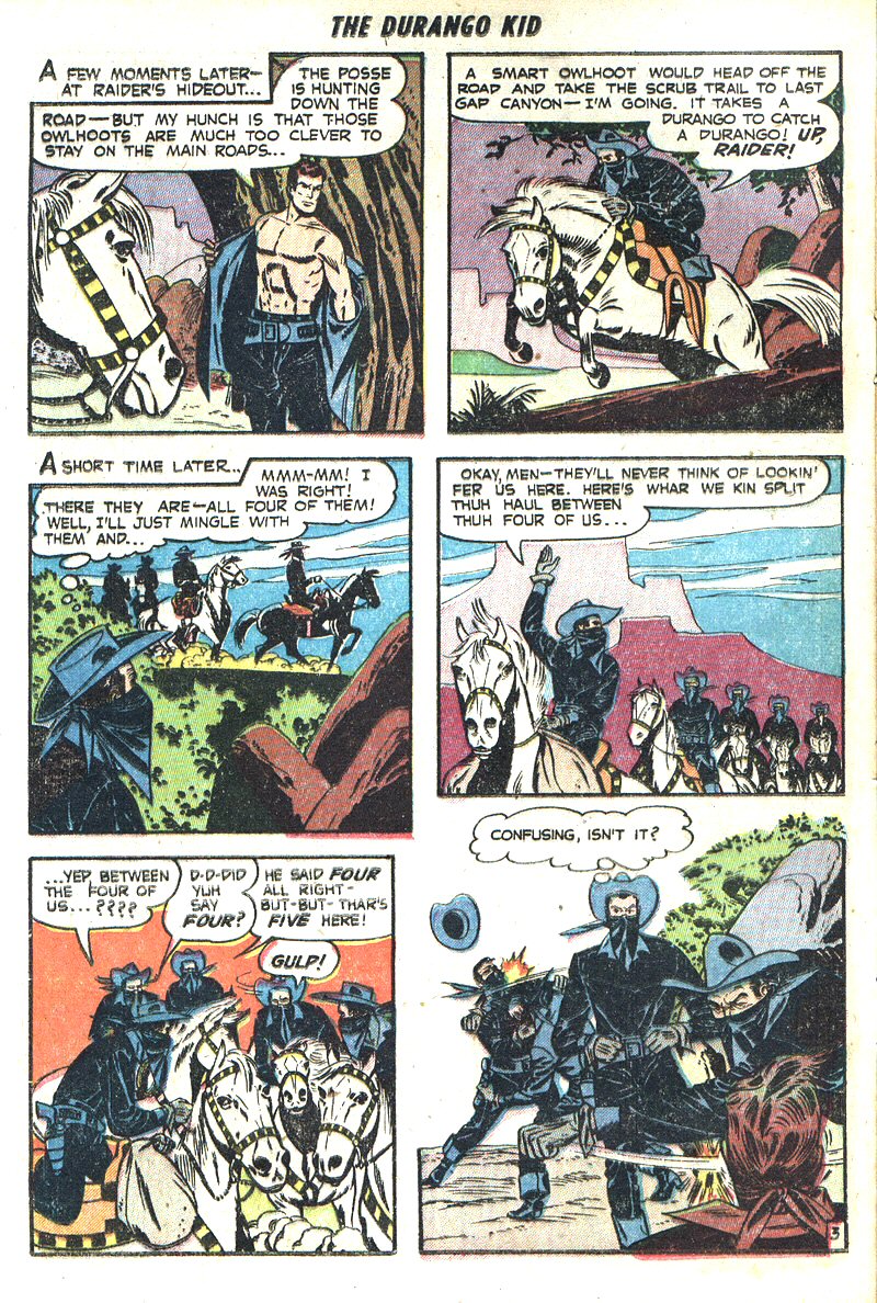 Read online Charles Starrett as The Durango Kid comic -  Issue #17 - 13