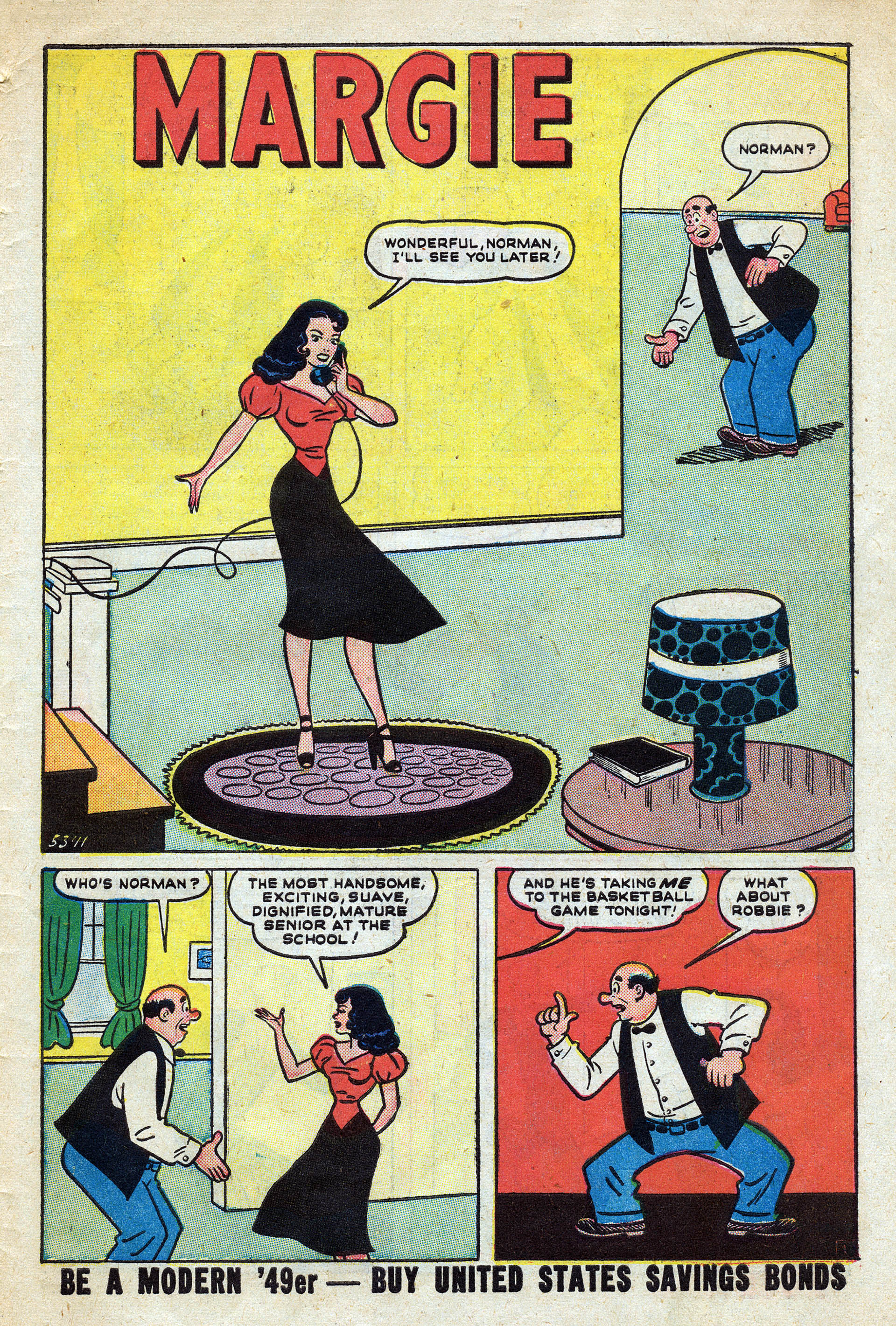 Read online Margie Comics comic -  Issue #48 - 41