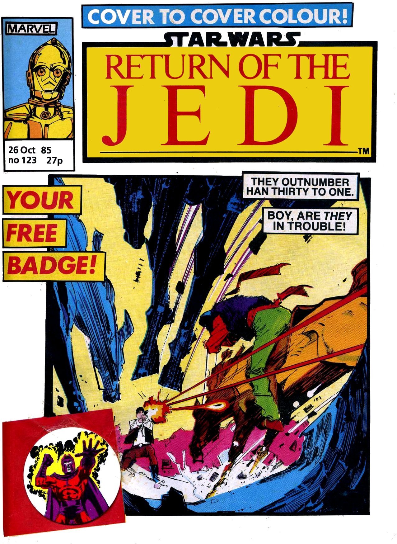 Read online Return of the Jedi comic -  Issue #123 - 1