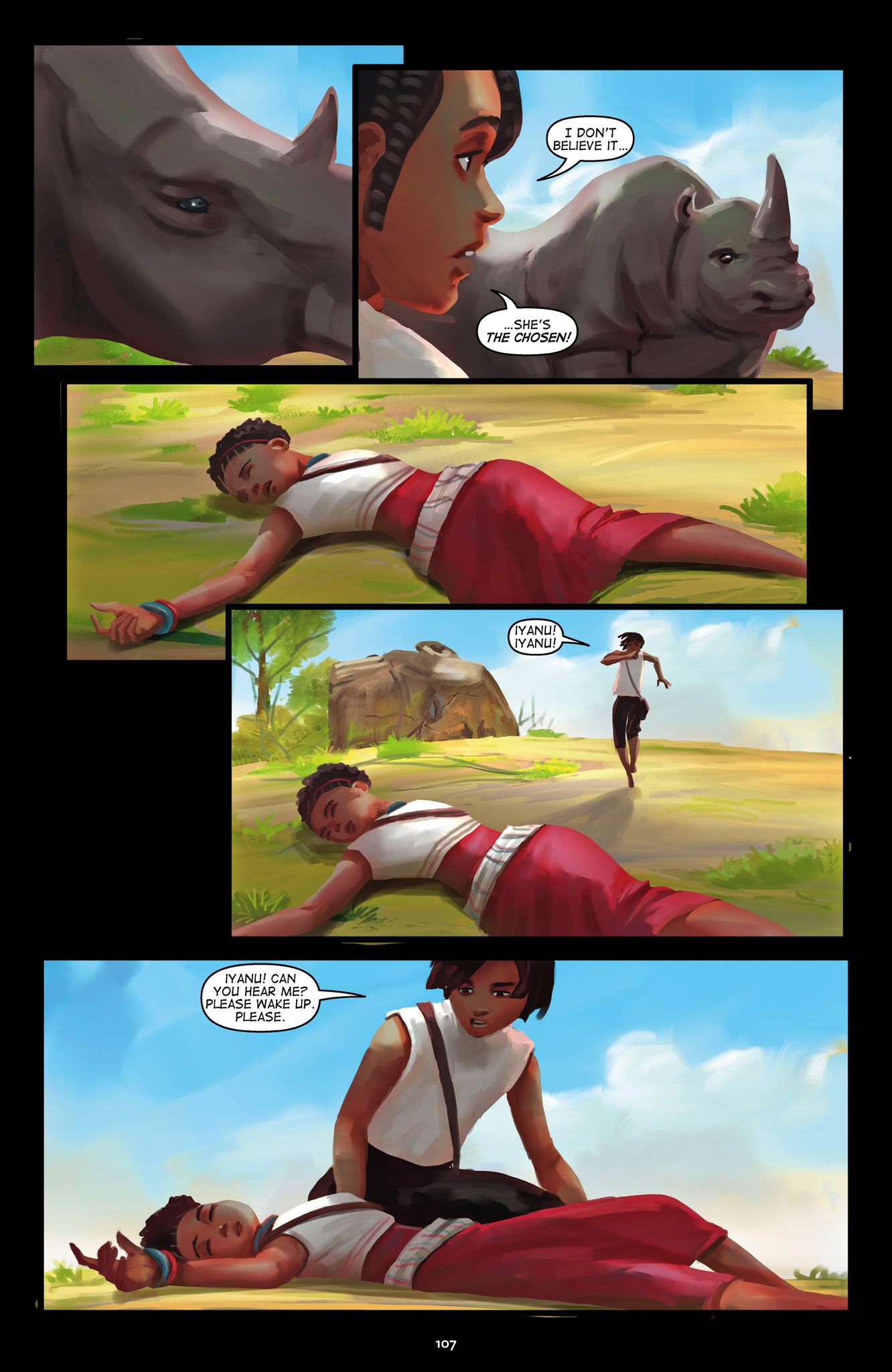 Read online Iyanu: Child of Wonder comic -  Issue # TPB 1 - 104