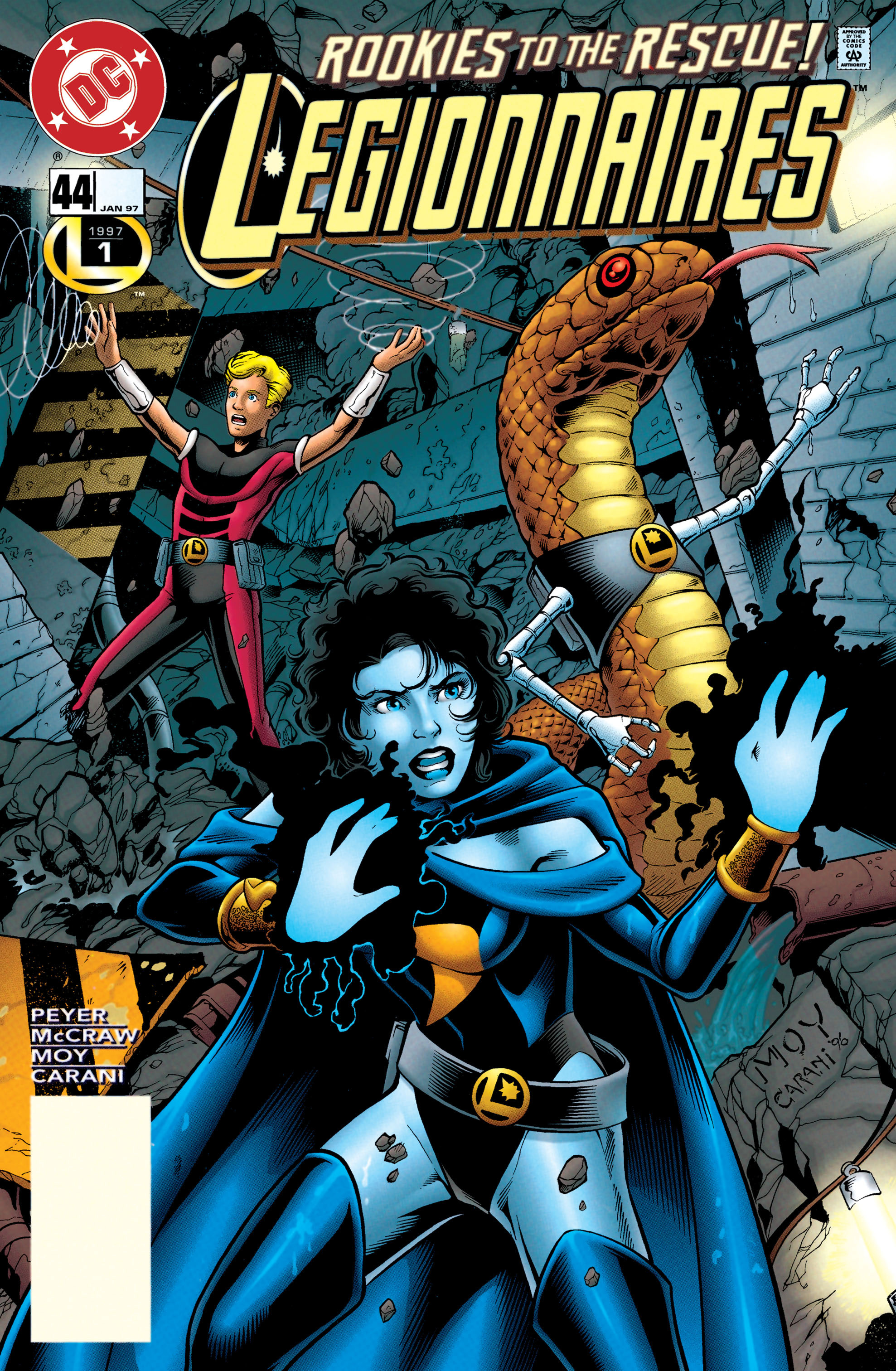 Read online Legionnaires comic -  Issue #44 - 1