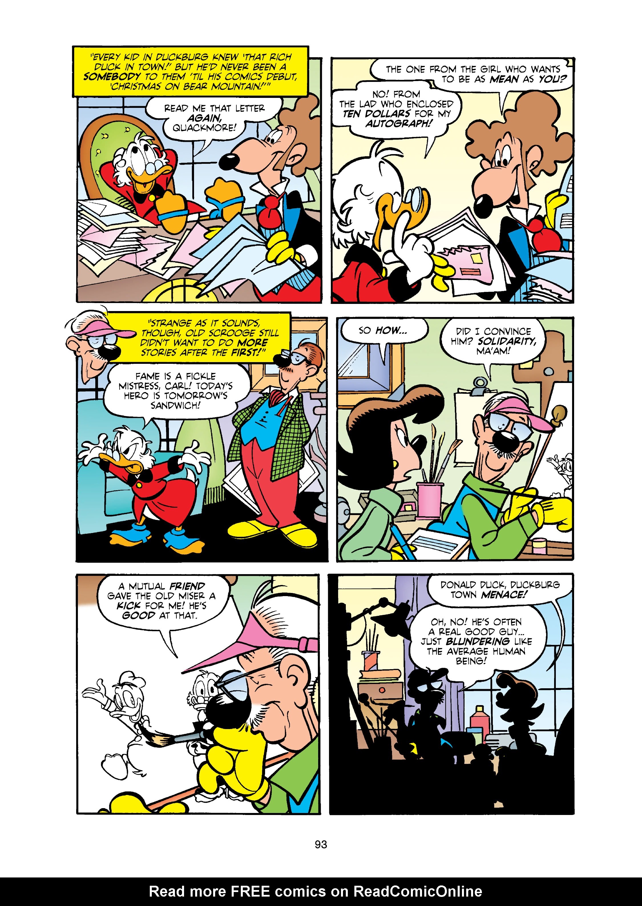 Read online Walt Disney's Uncle Scrooge & Donald Duck: Bear Mountain Tales comic -  Issue # TPB (Part 1) - 93