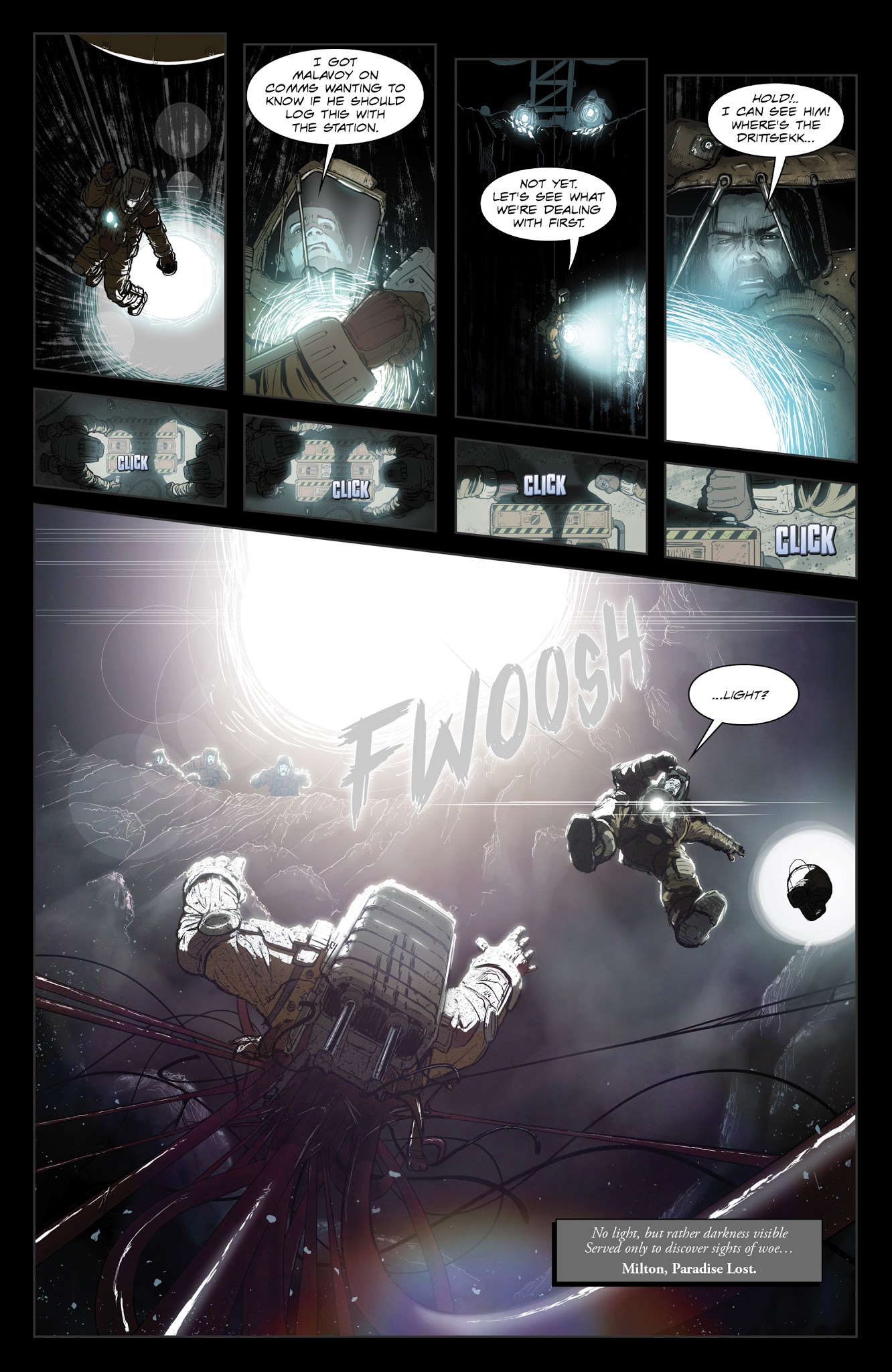 Read online John Carpenter's Tales of Science Fiction: Vortex comic -  Issue #1 - 5