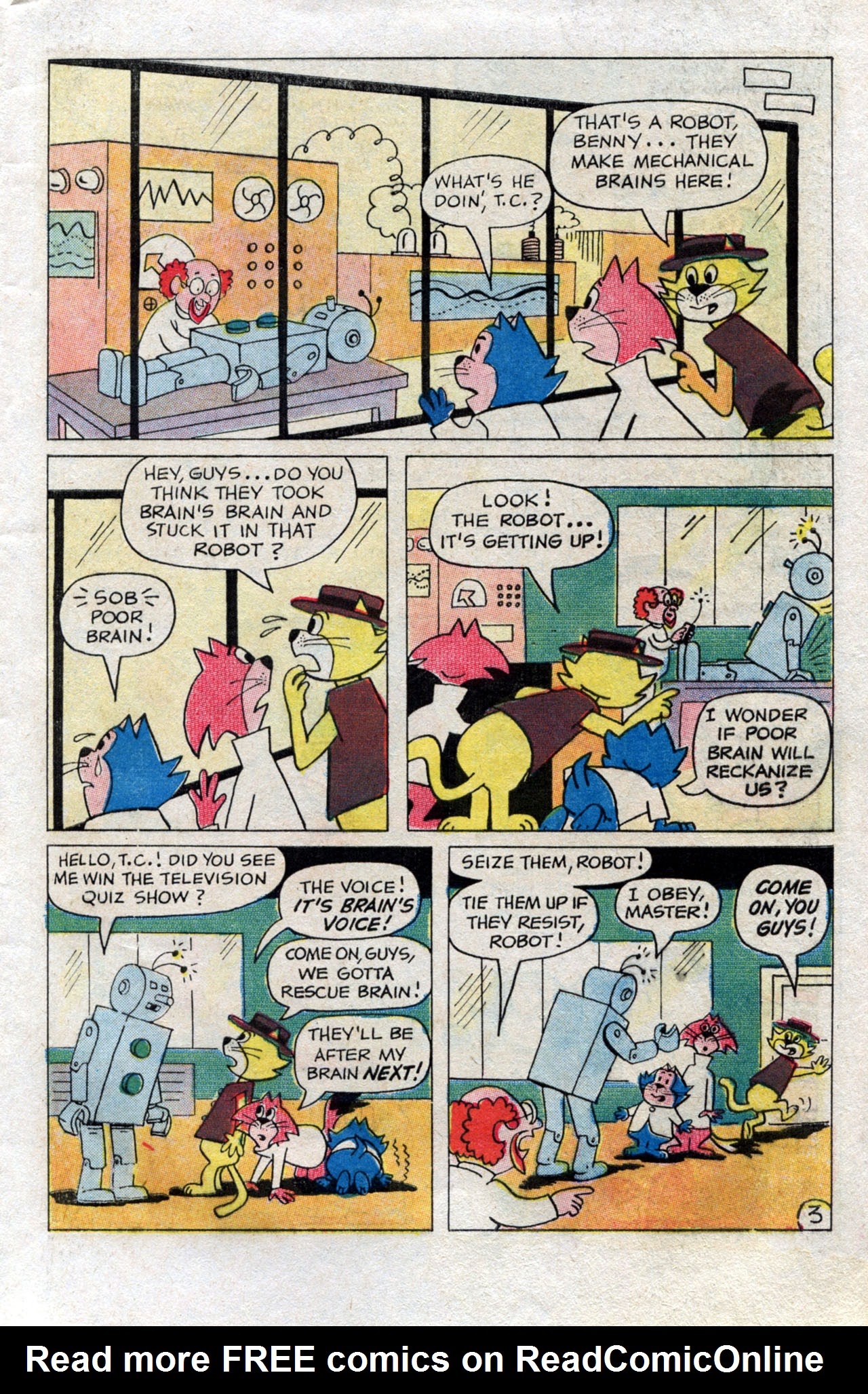 Read online Top Cat (1970) comic -  Issue #1 - 5