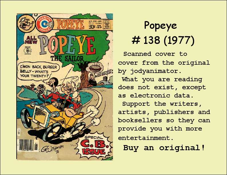 Read online Popeye (1948) comic -  Issue #138 - 37