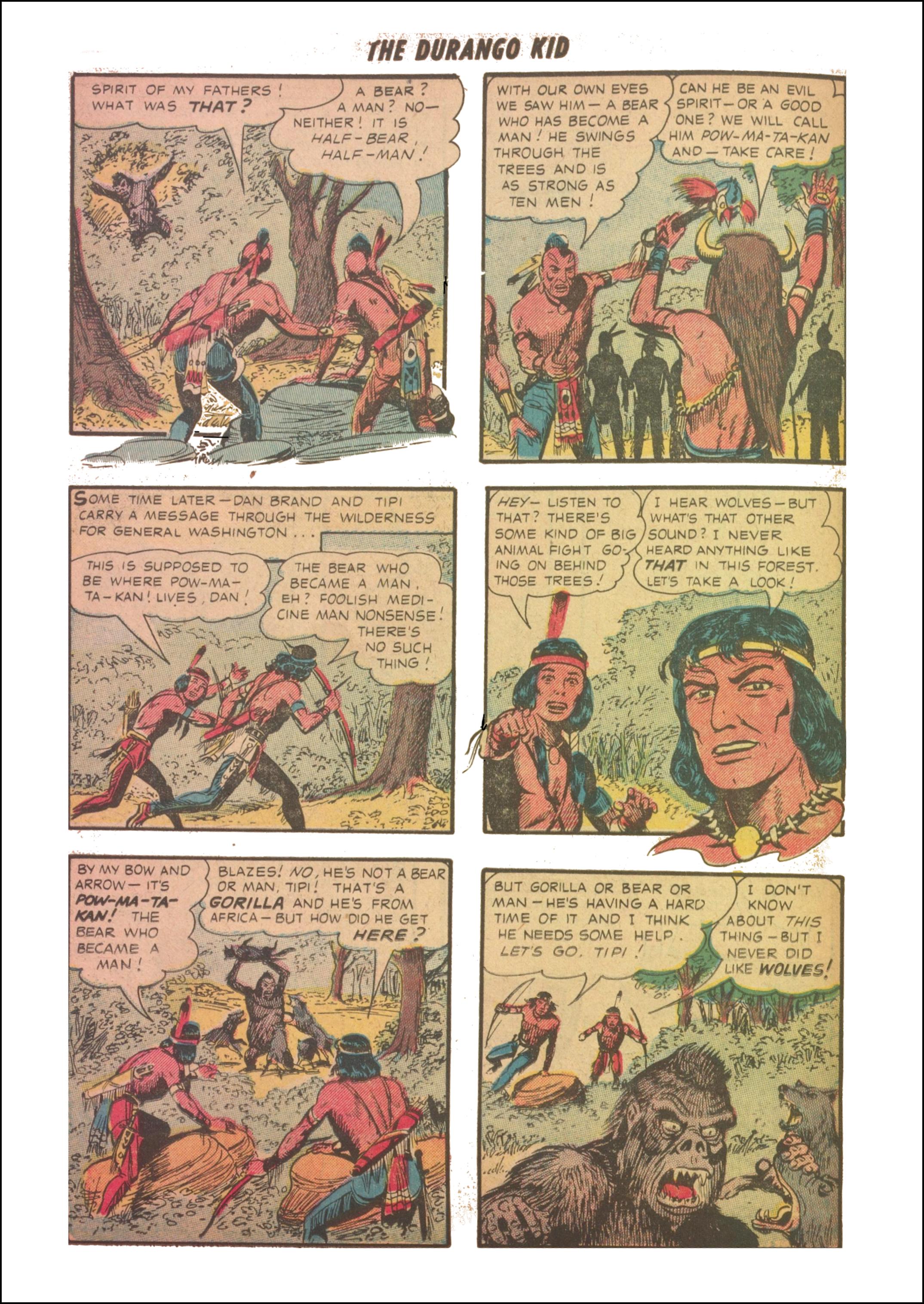 Read online Charles Starrett as The Durango Kid comic -  Issue #27 - 22