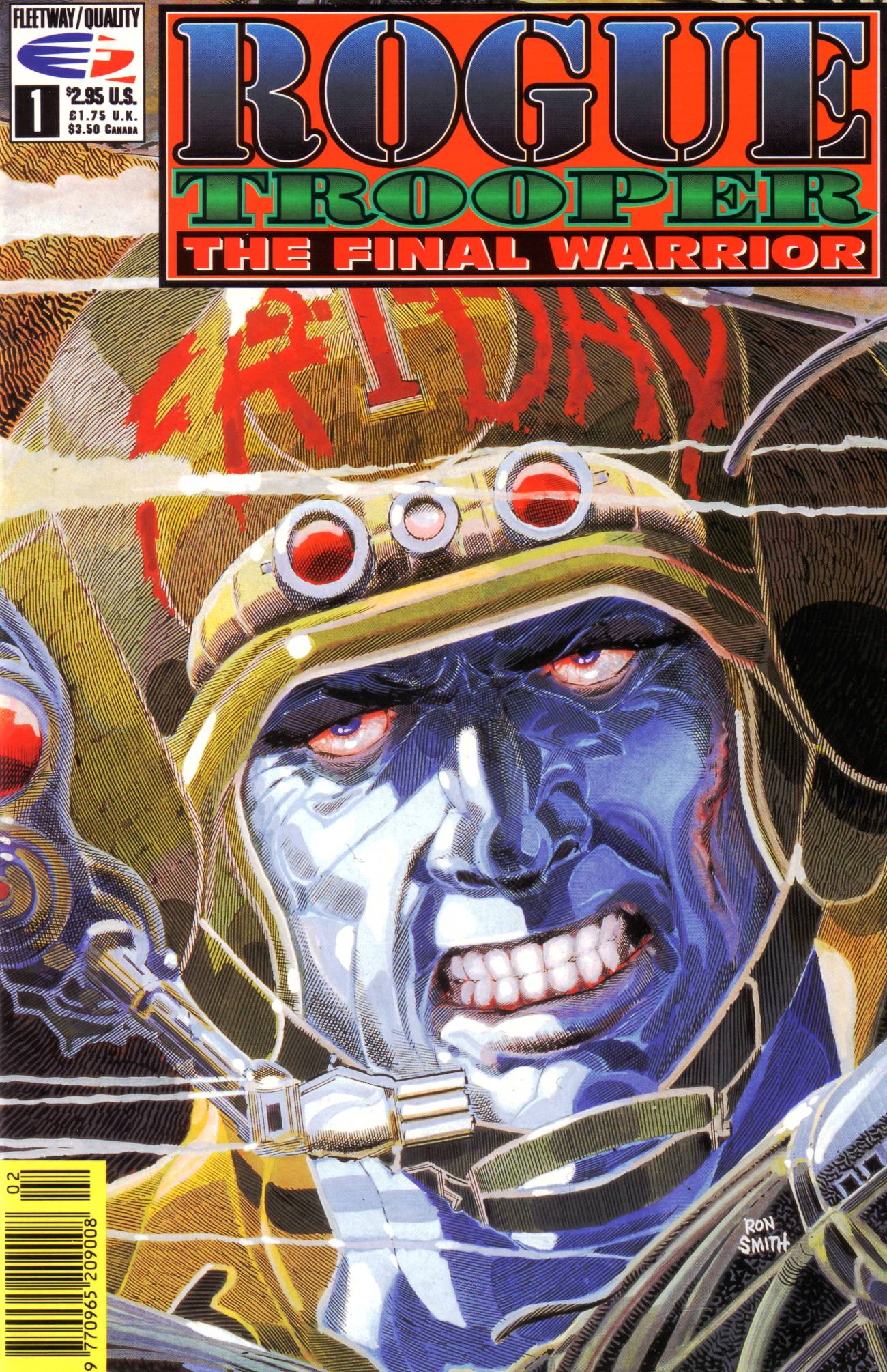 Read online Rogue Trooper:  The Final Warrior comic -  Issue #1 - 1