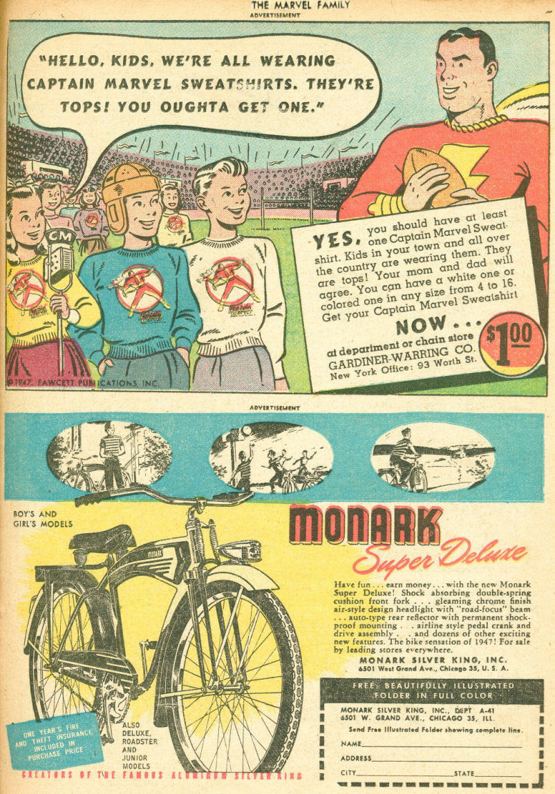 Read online The Marvel Family comic -  Issue #17 - 24