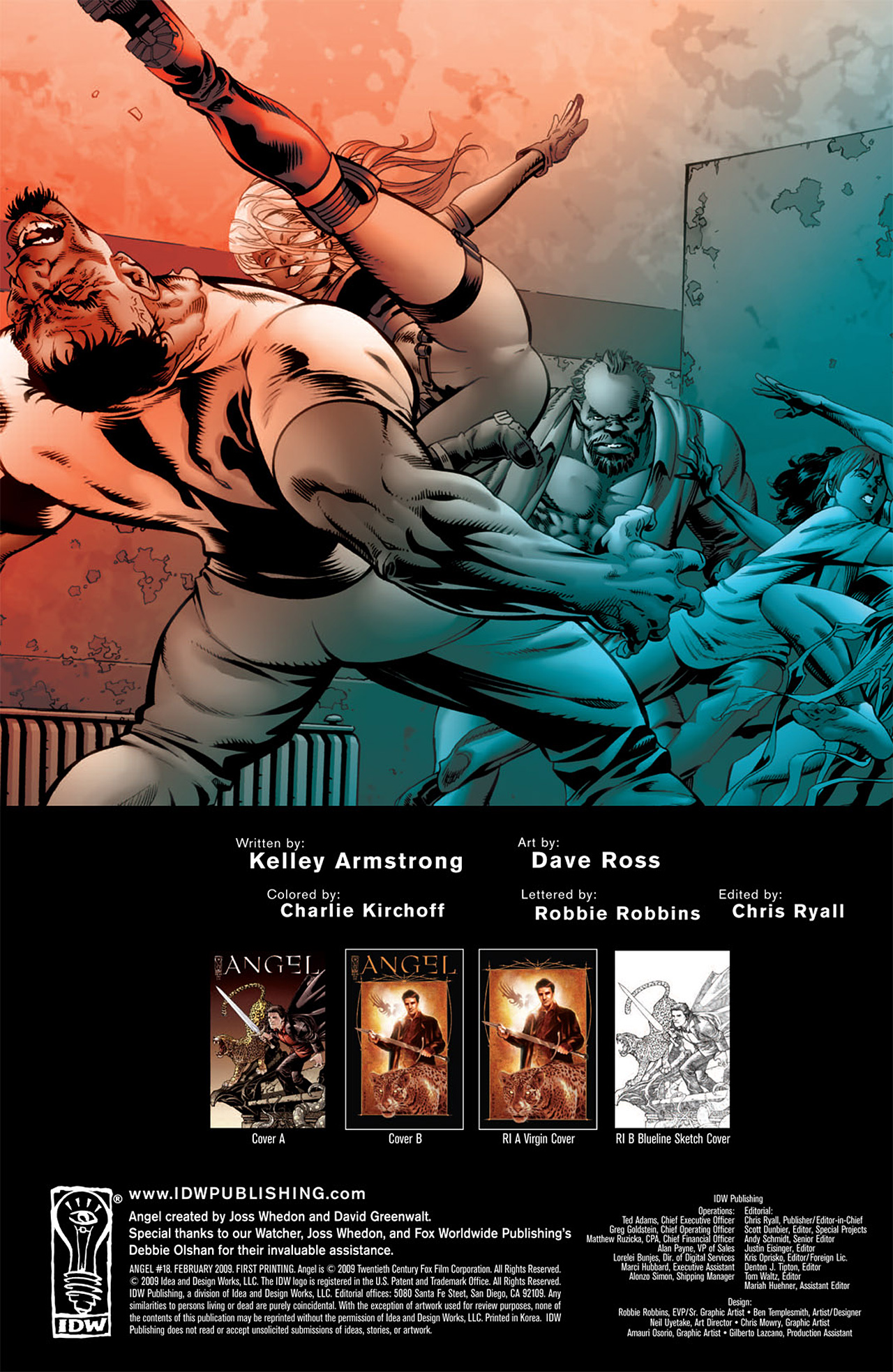 Read online Angel comic -  Issue #18 - 2