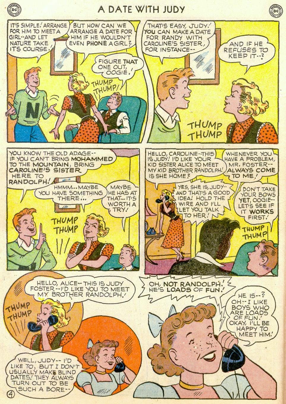 Read online A Date with Judy comic -  Issue #19 - 6