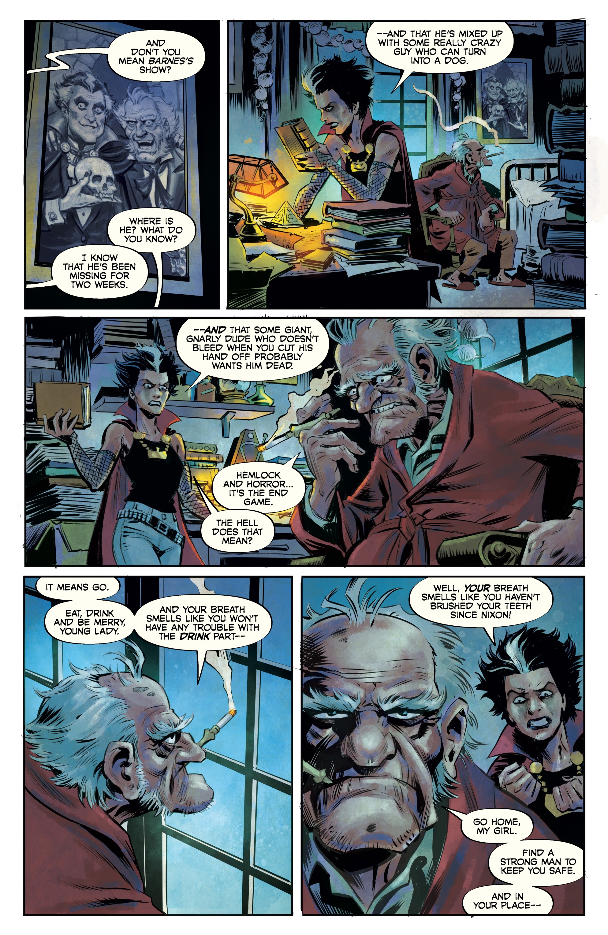 Read online Count Crowley: Reluctant Midnight Monster Hunter comic -  Issue # _TPB - 67