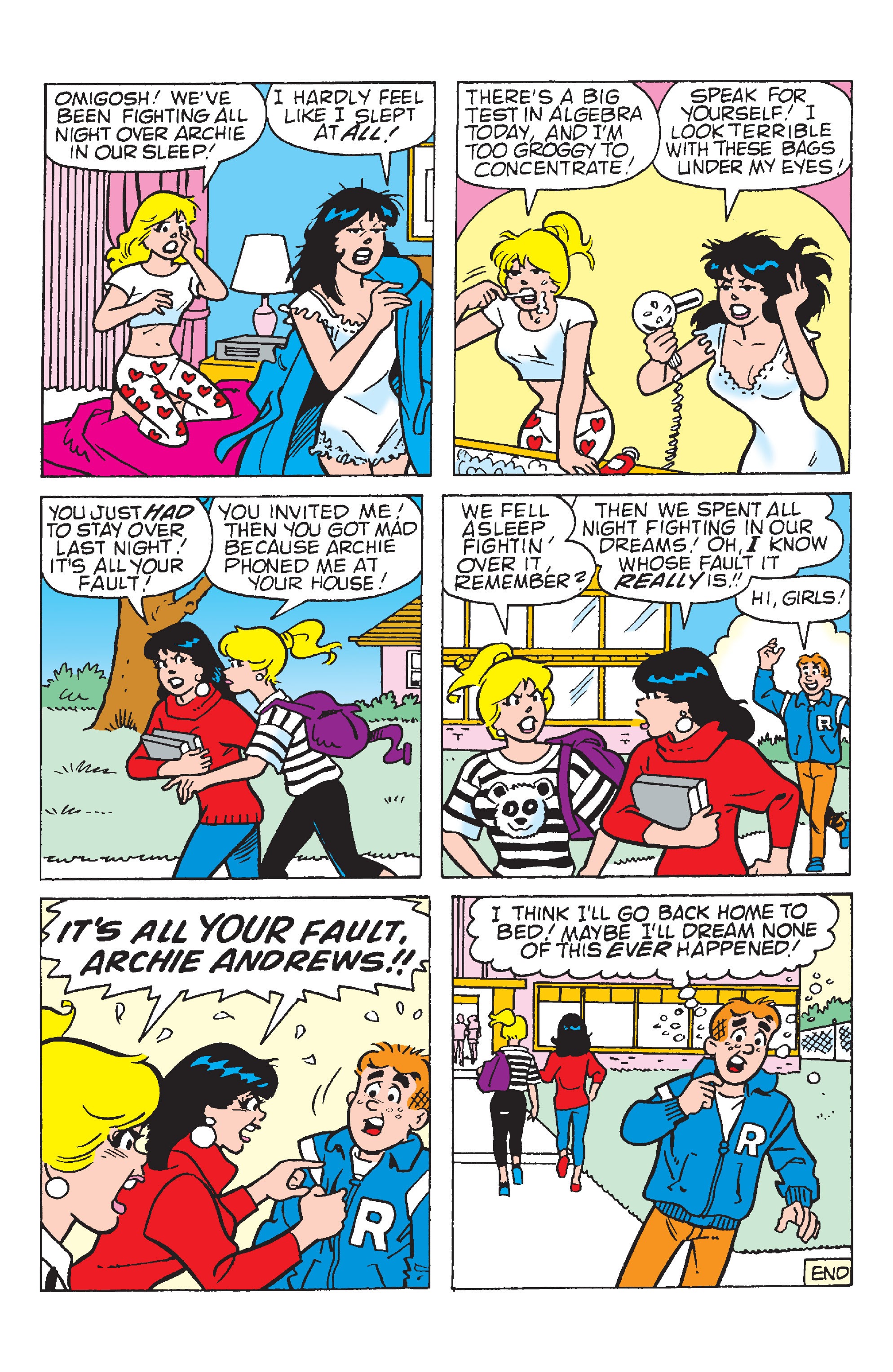 Read online Betty and Veronica: Sleepover Special comic -  Issue # TPB - 79