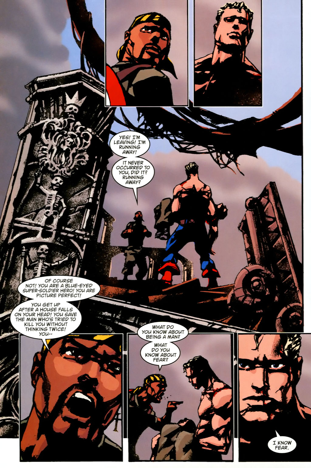 Read online Captain America: Dead Men Running comic -  Issue #3 - 8