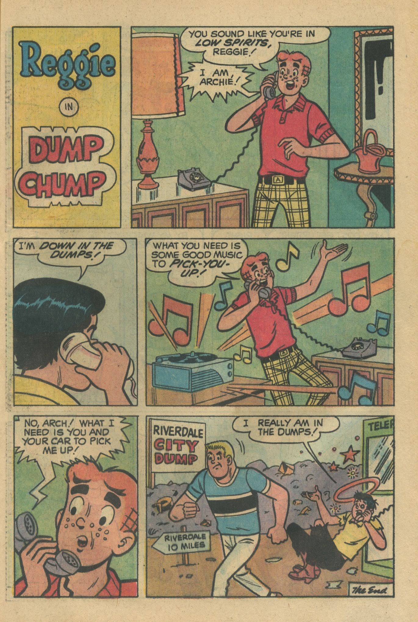 Read online Reggie's Wise Guy Jokes comic -  Issue #10 - 57