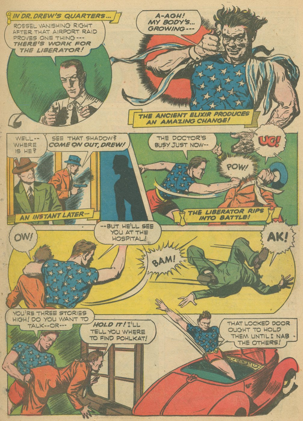 Read online Exciting Comics comic -  Issue #20 - 21