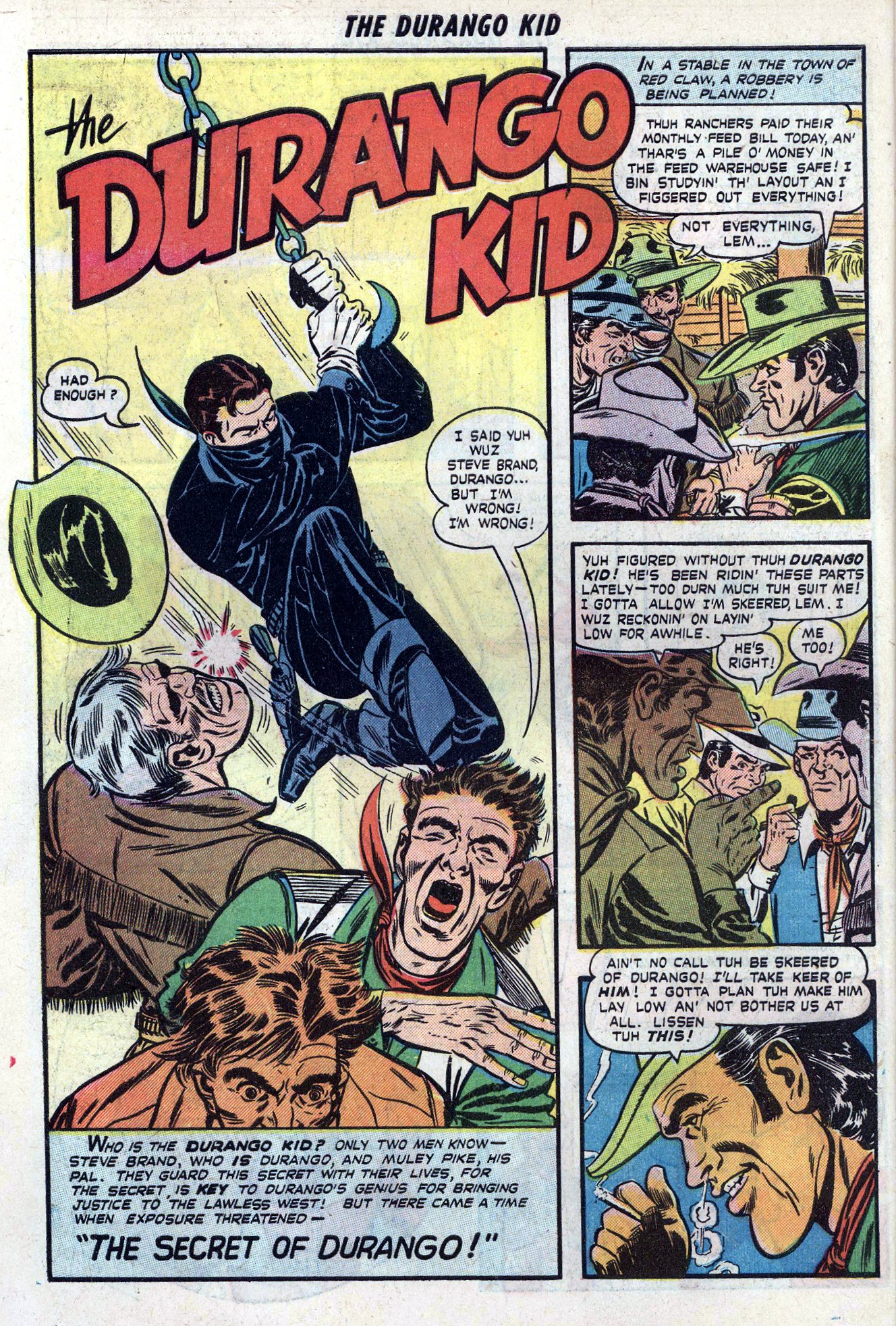 Read online Charles Starrett as The Durango Kid comic -  Issue #6 - 10