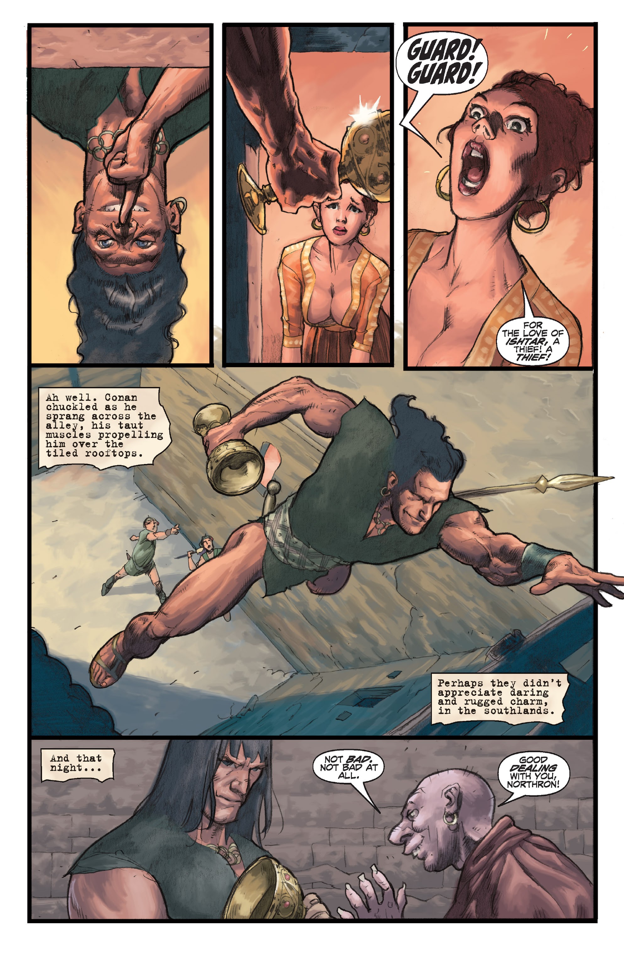 Read online Conan Chronicles Epic Collection comic -  Issue # TPB Out of the Darksome Hills (Part 4) - 98