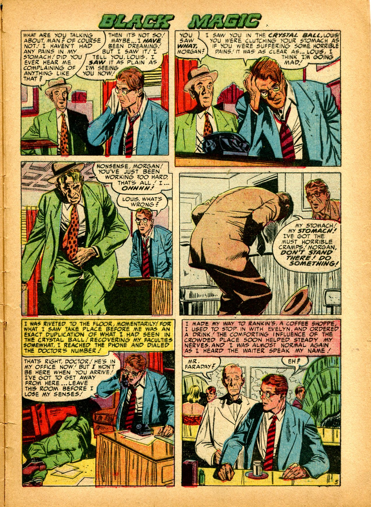 Read online Black Magic (1950) comic -  Issue #8 - 37