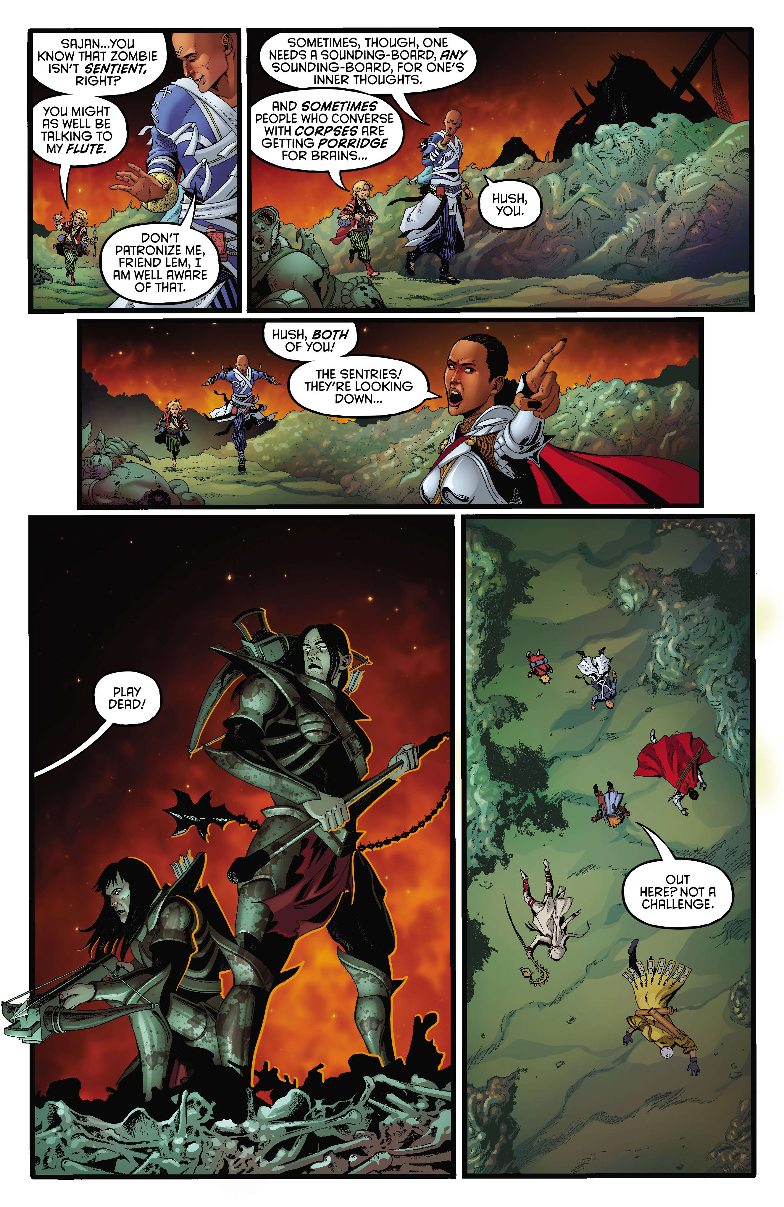 Read online Pathfinder: Wake the Dead comic -  Issue #4 - 6