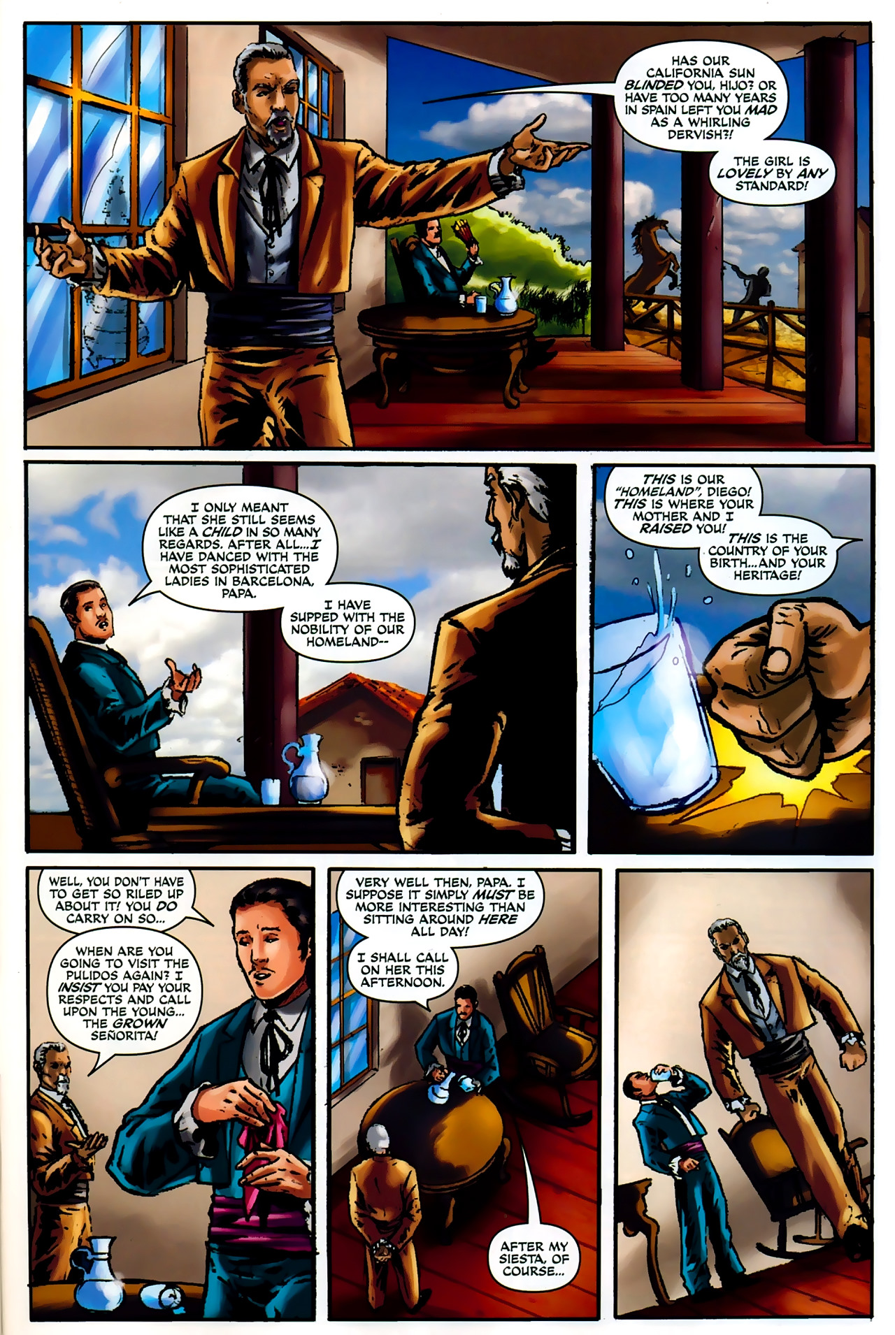 Read online Zorro (2008) comic -  Issue #10 - 18
